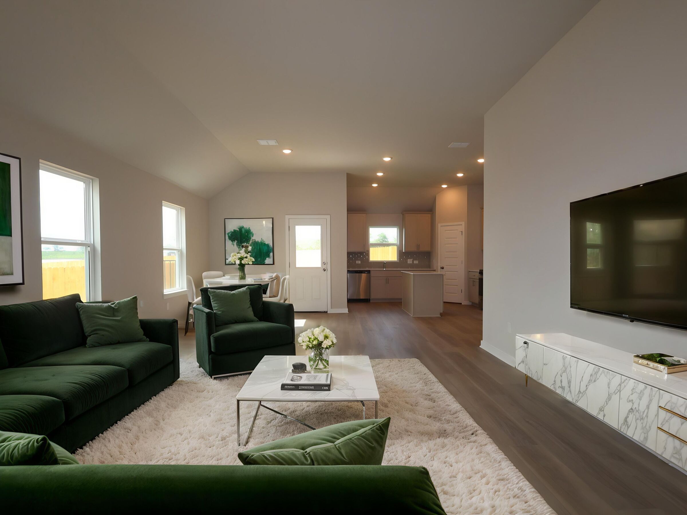 Living Room - Virtually Staged