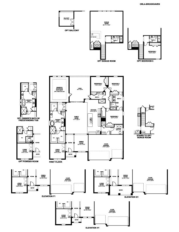 Brookhaven Floorplan