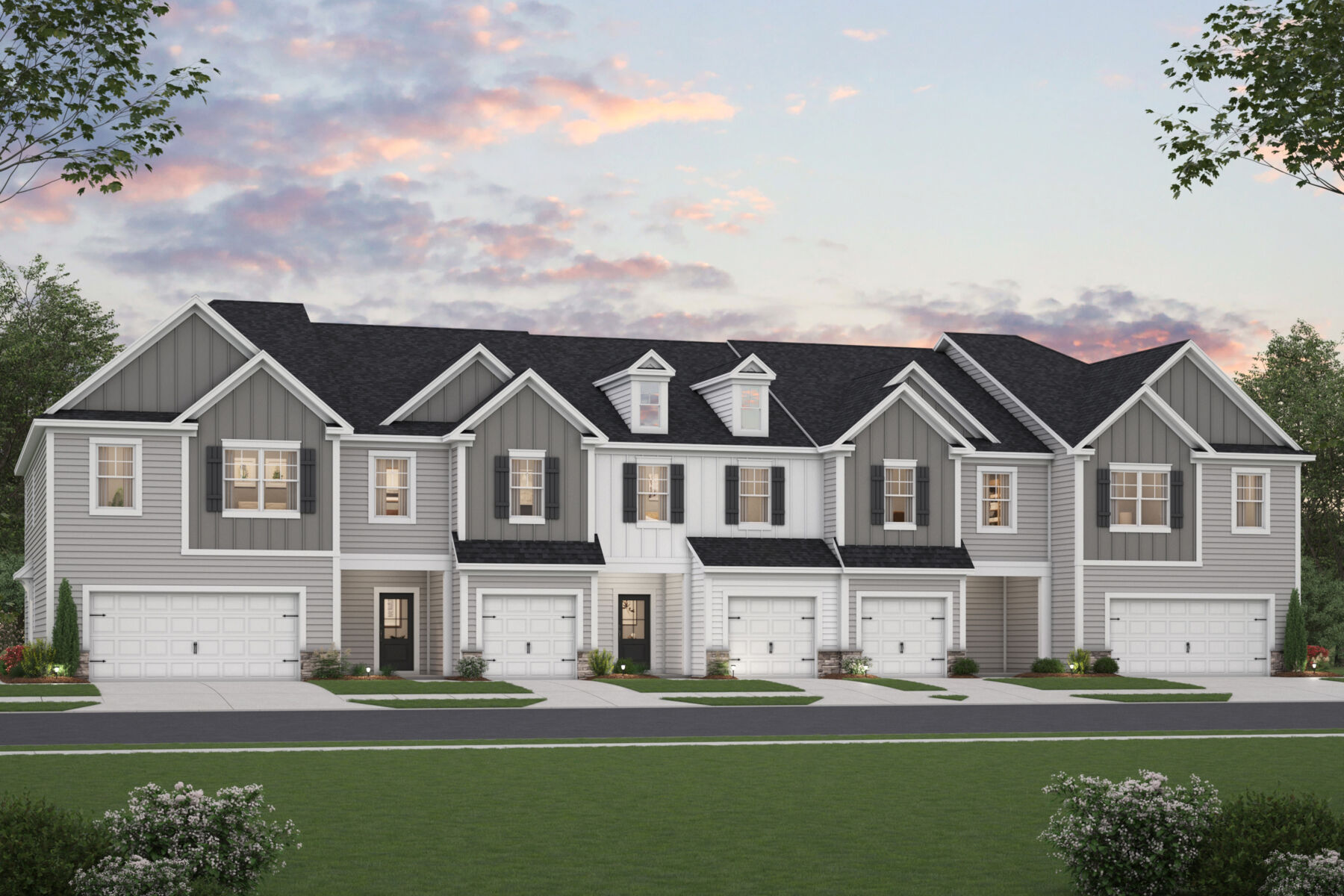 Village at Bledsoe Springs - Streetscape