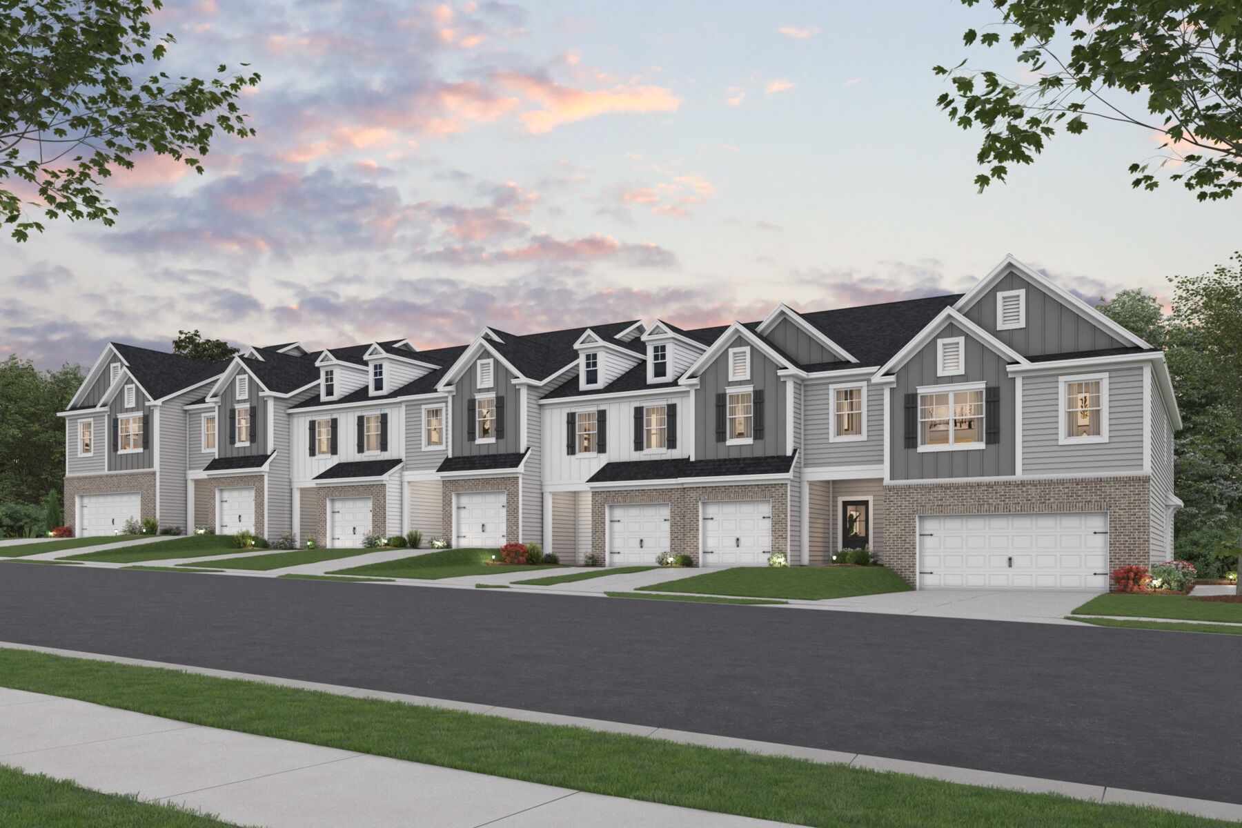 Village at Bledsoe Springs - Streetscape