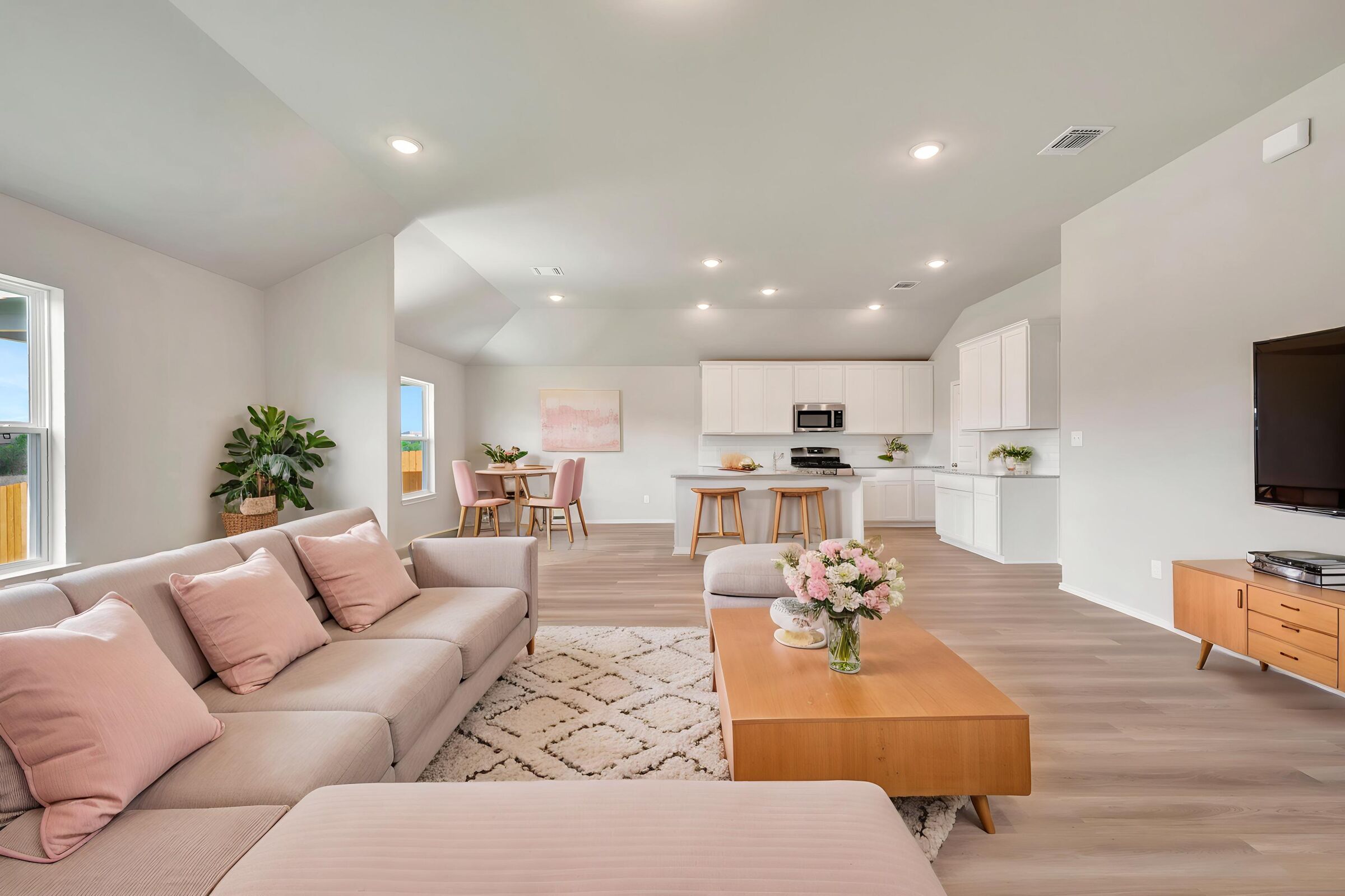 Living Room - Virtually Staged