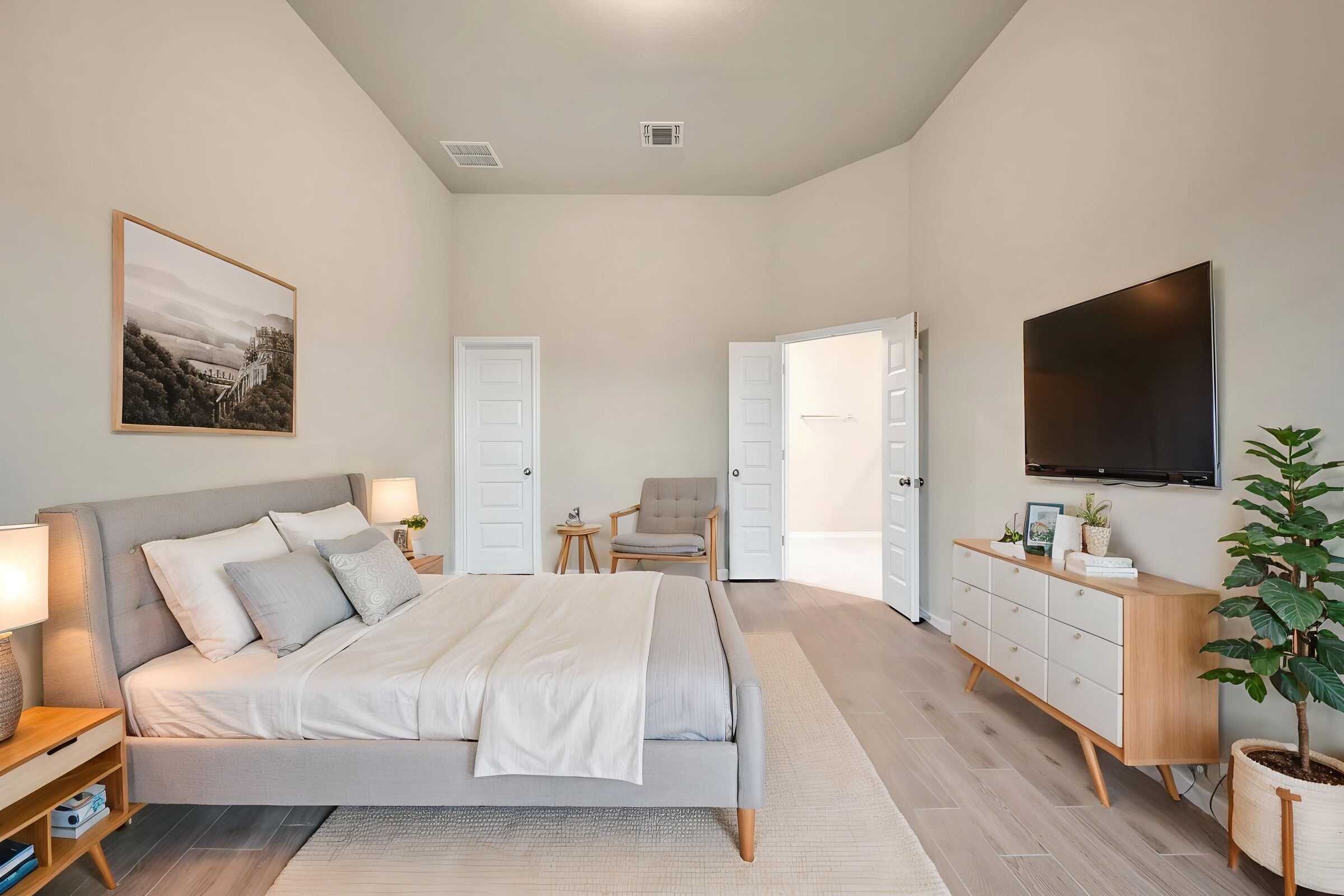 Bedroom - Virtually Staged