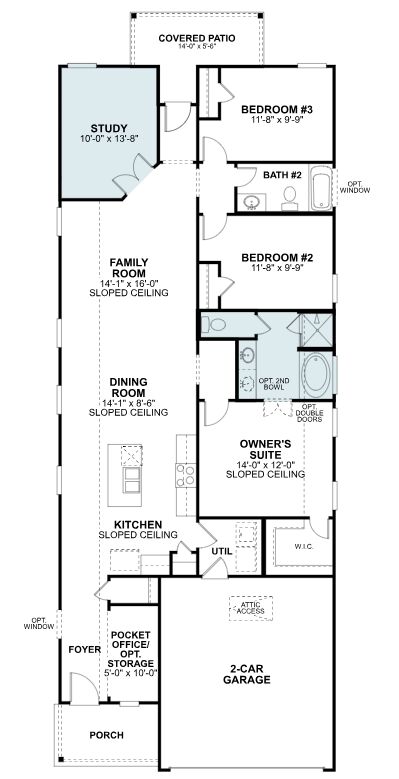 Periwinkle First Floor