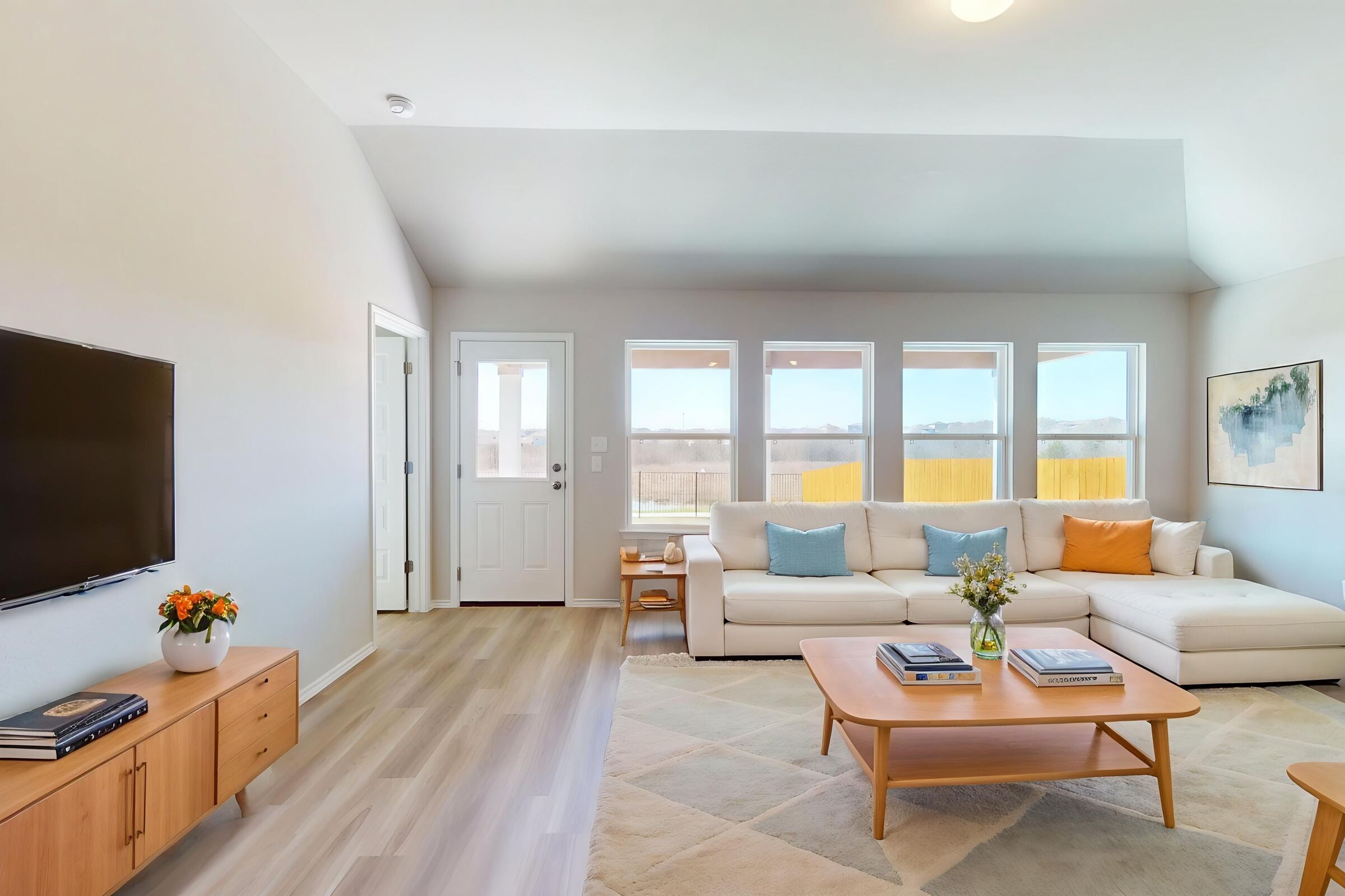 Living Room - Virtually Staged