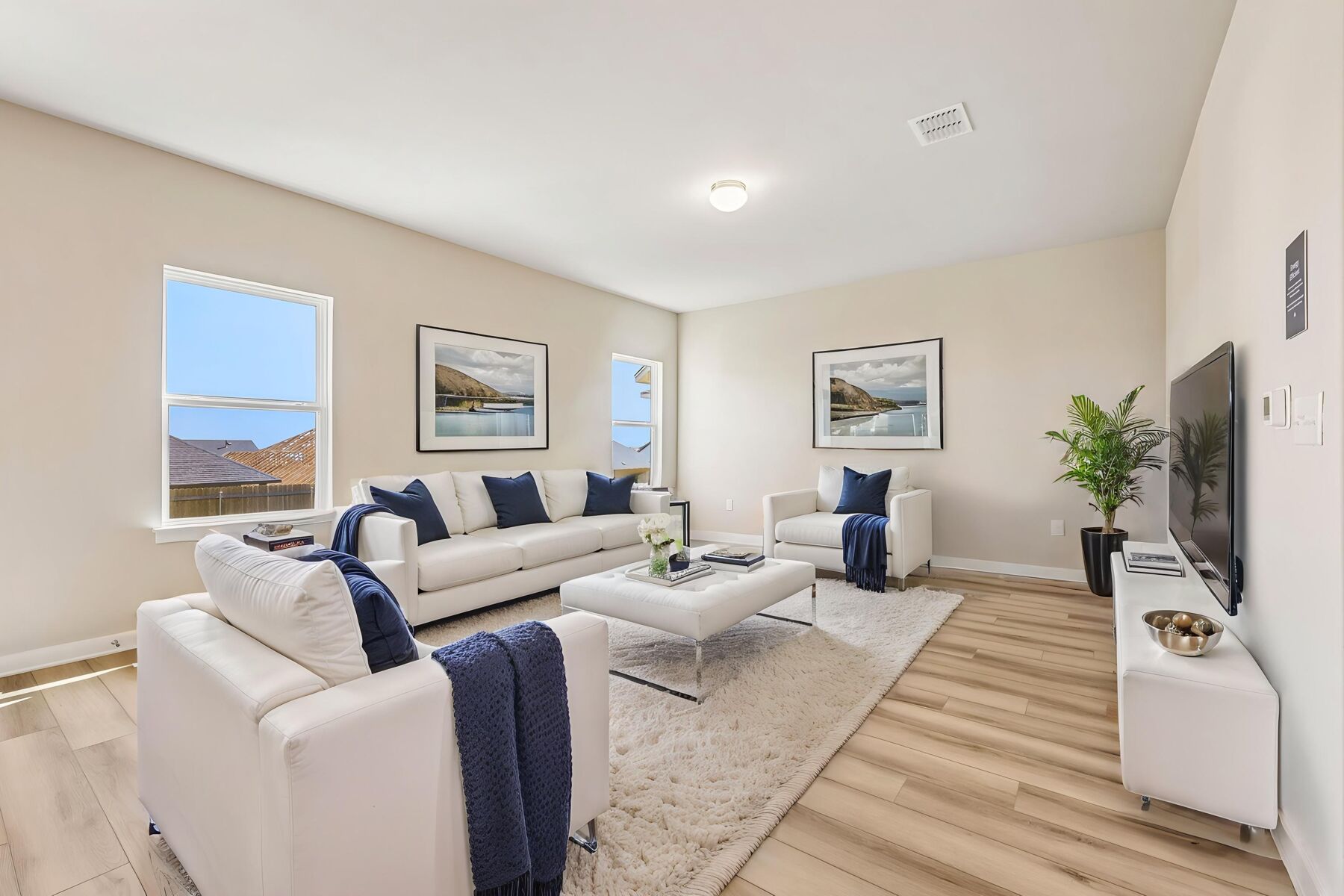 Living Room - Virtually Staged