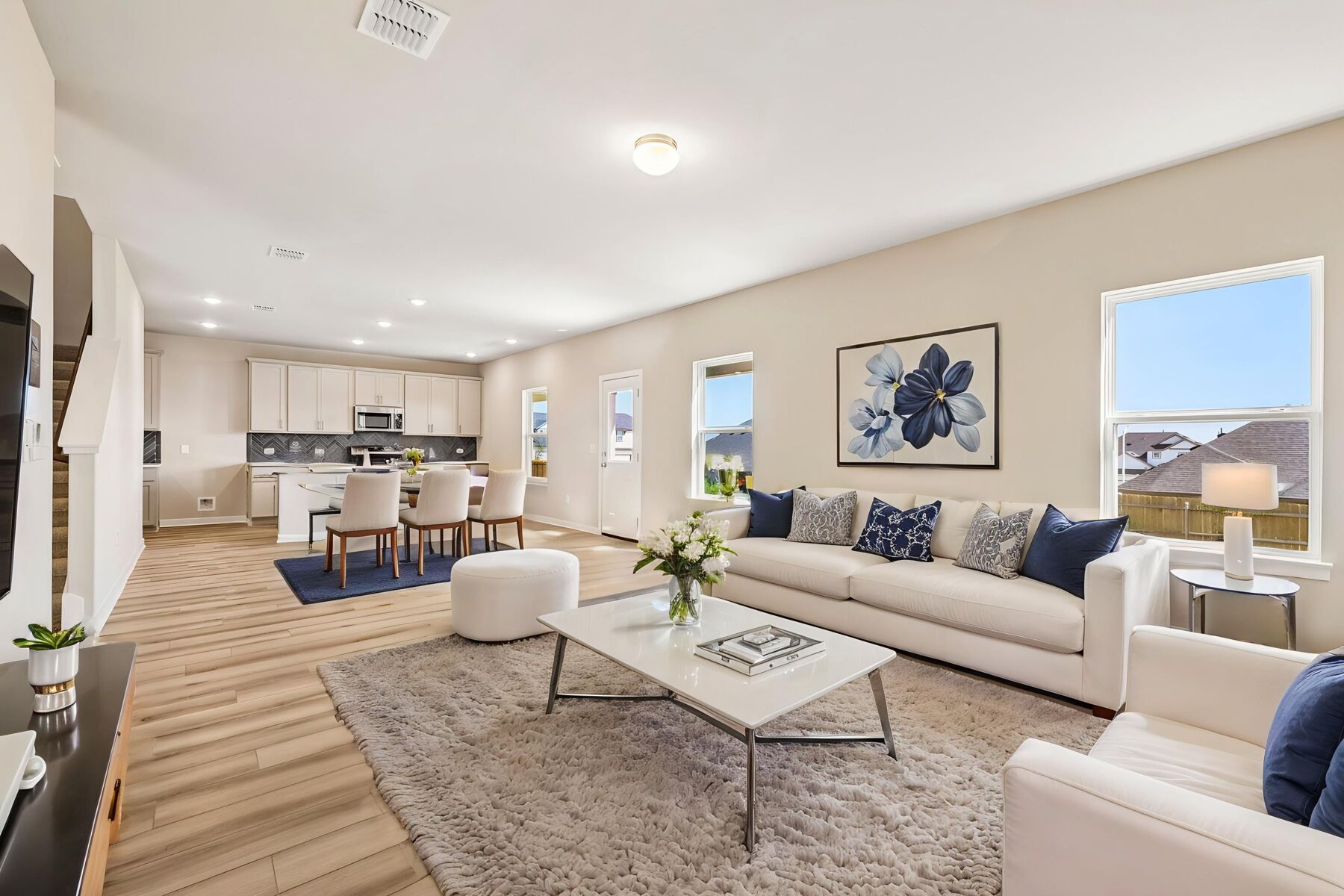 Living Room - Virtually Staged