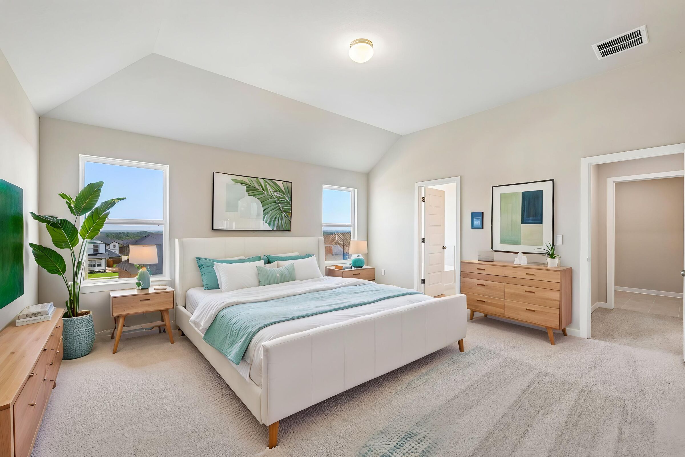 Primary Bedroom - Virtually Staged