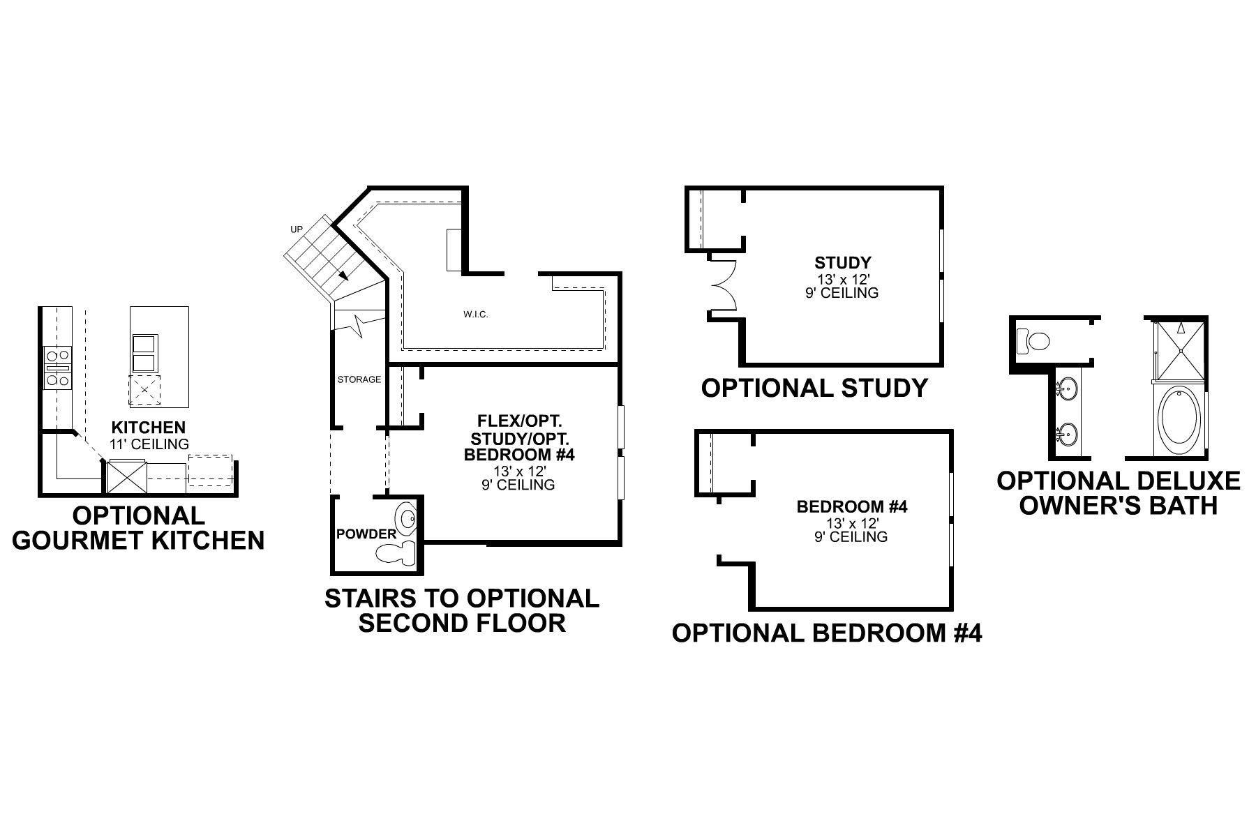 Edmonds First Floor Options