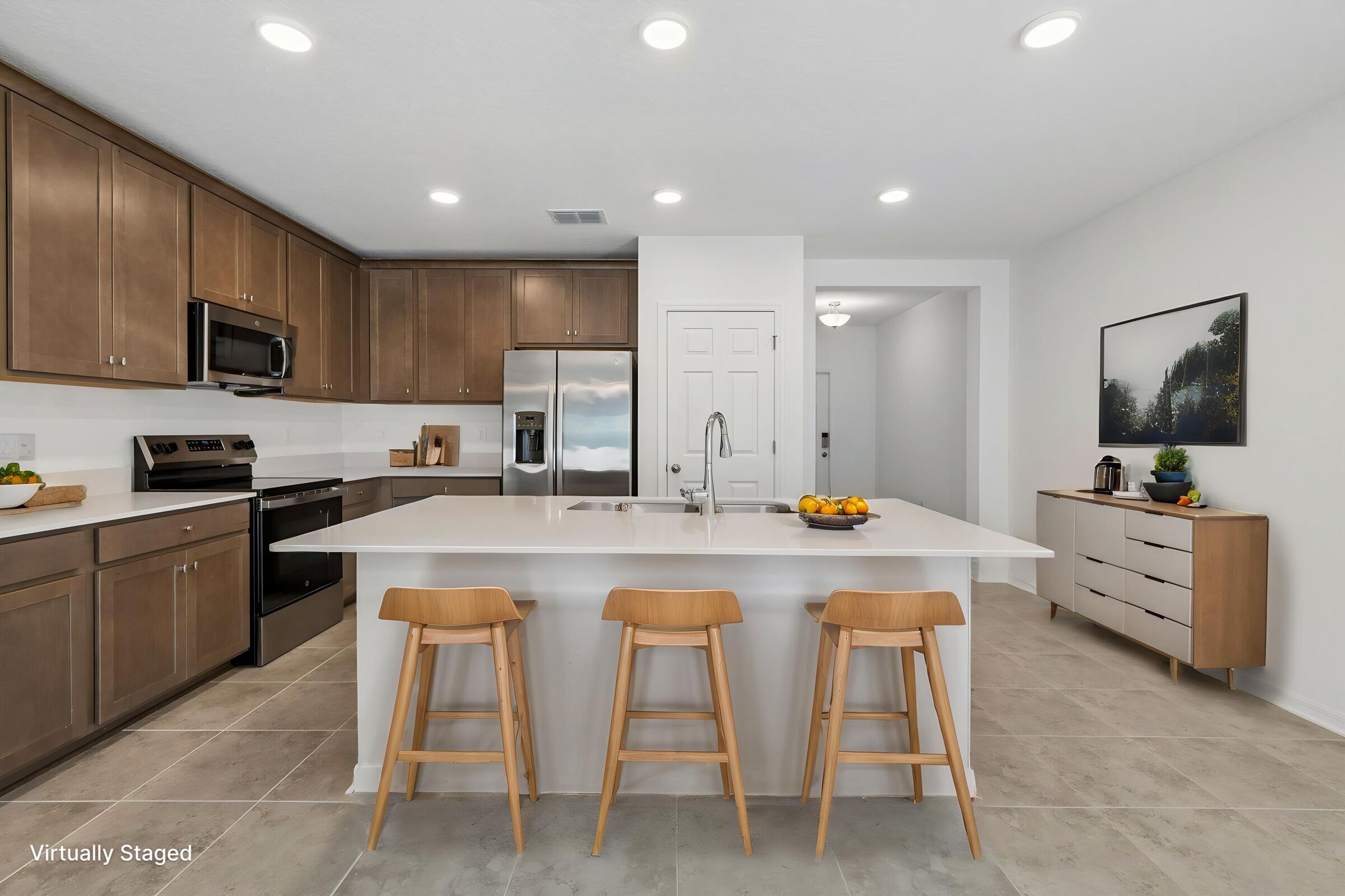 Kitchen - Virtually Staged