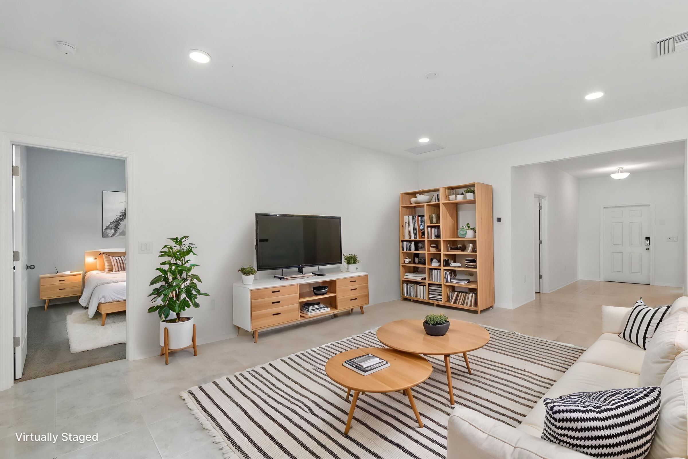 Family Room - Virtually Staged - Representational Photo