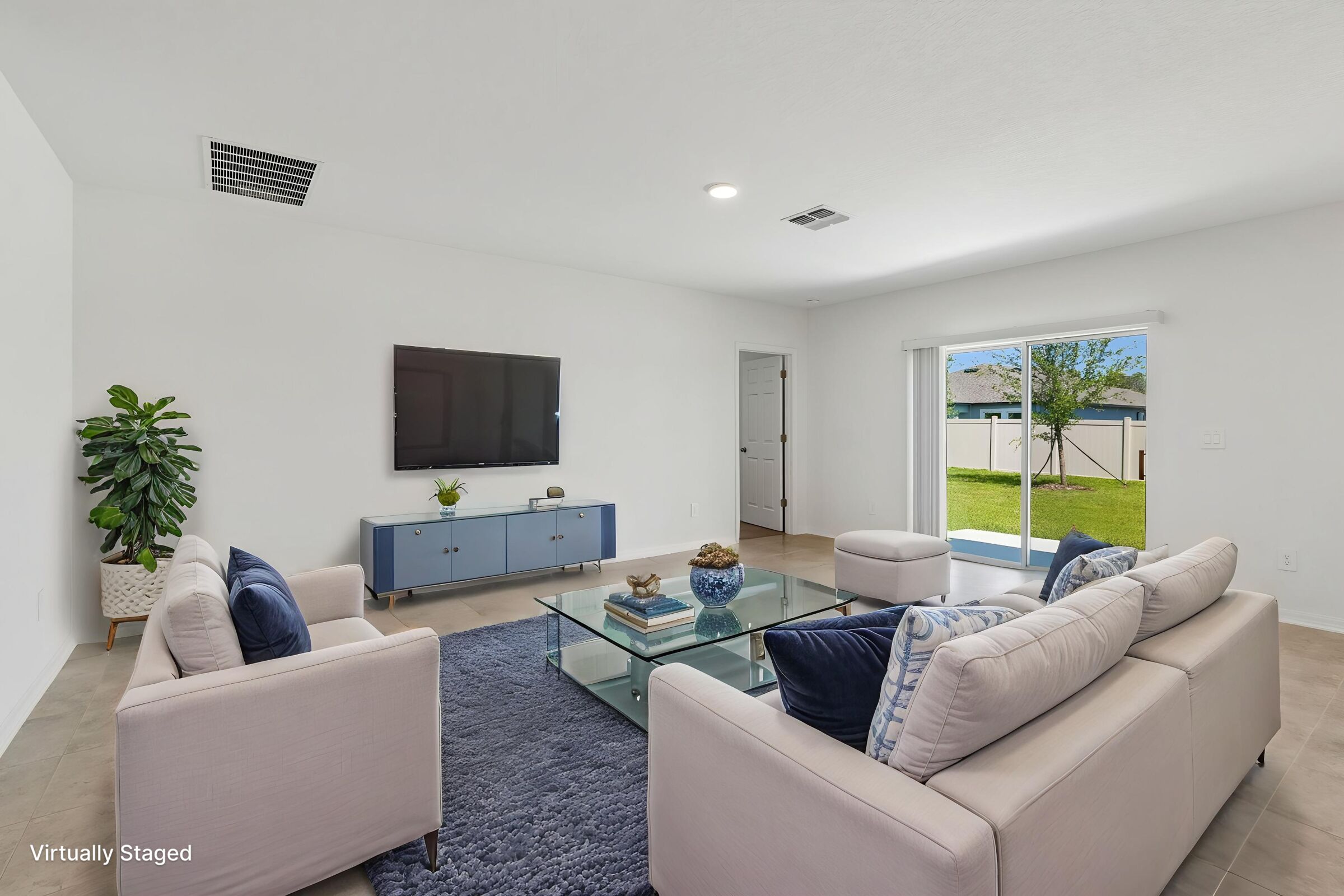 Family Room - Virtually Staged