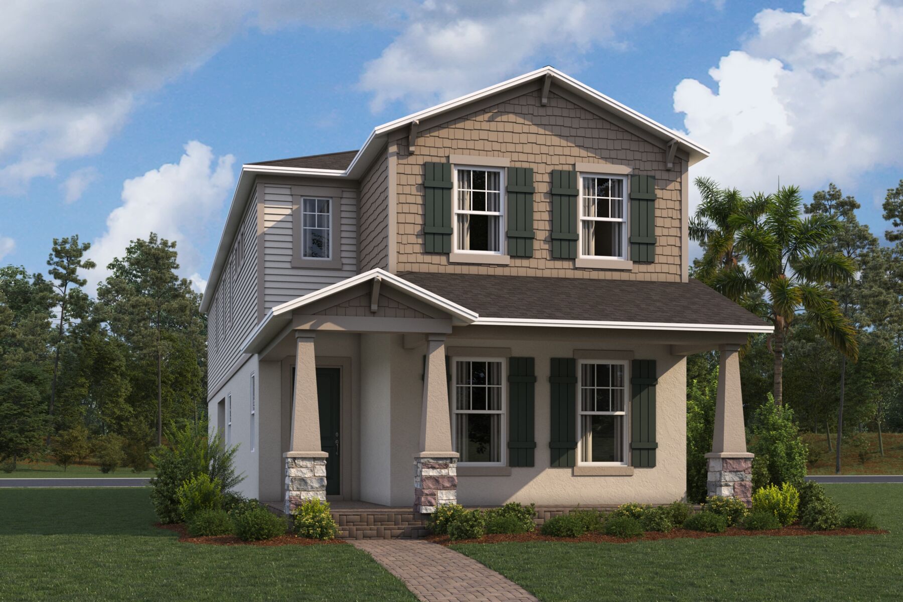 Wekiva XL Elevation Craftsman