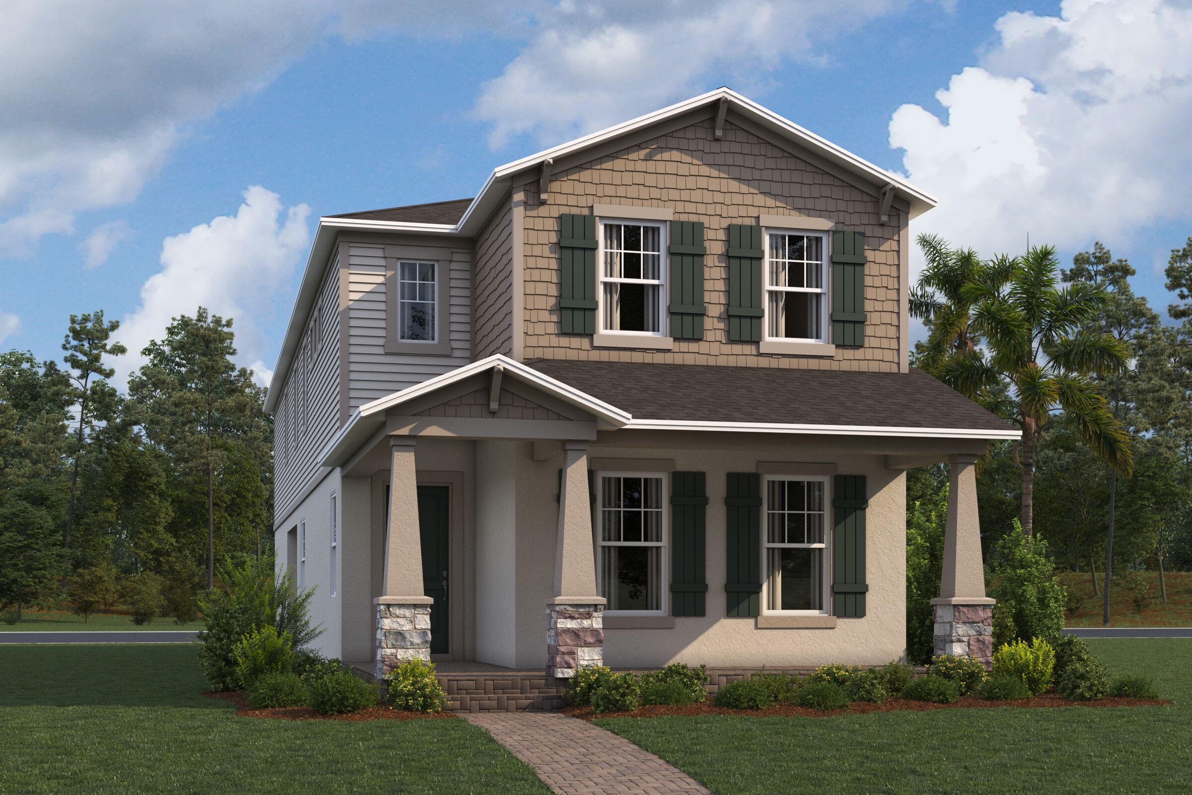 Wekiva XL Elevation Craftsman