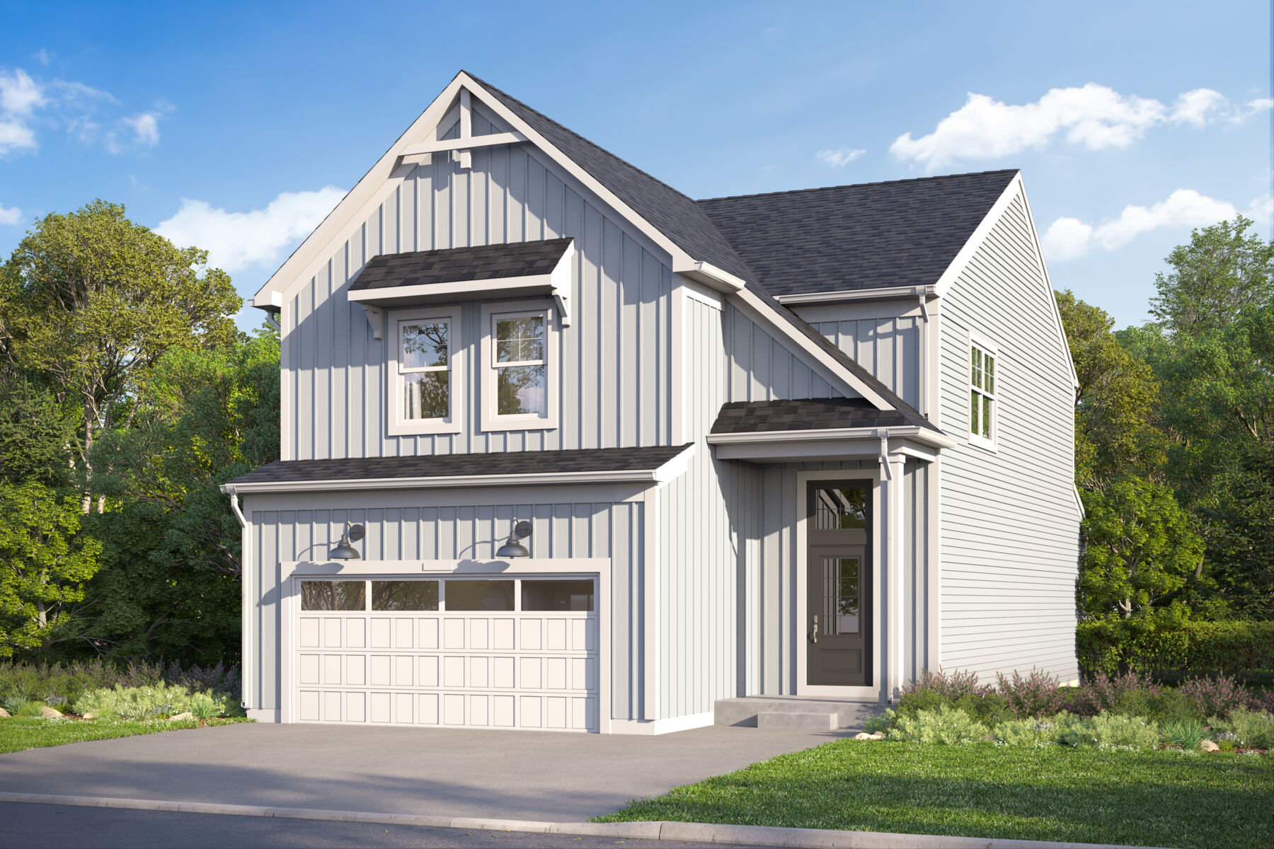 Marion Elevation Farmhouse 