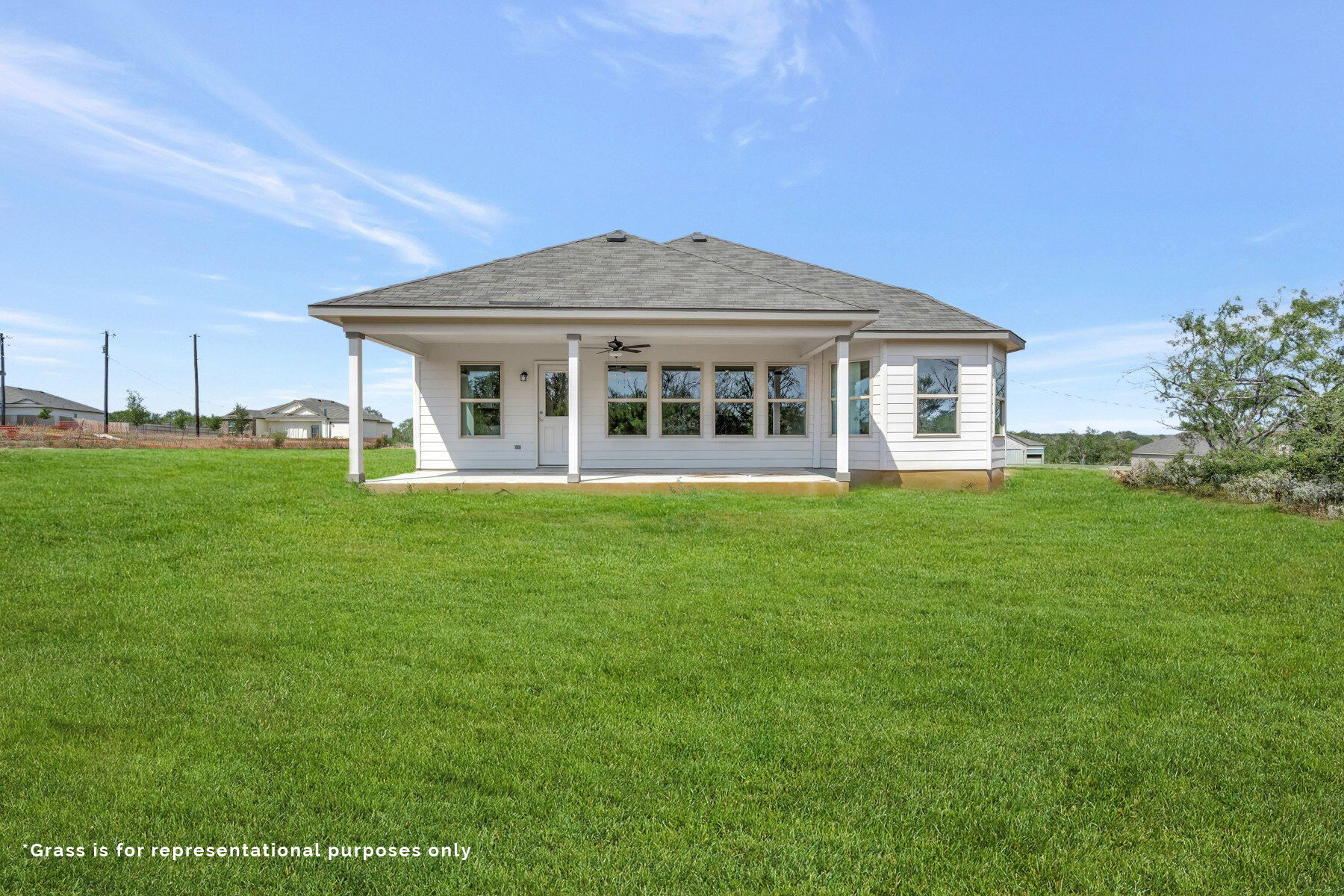 Representational Grass Exteriors