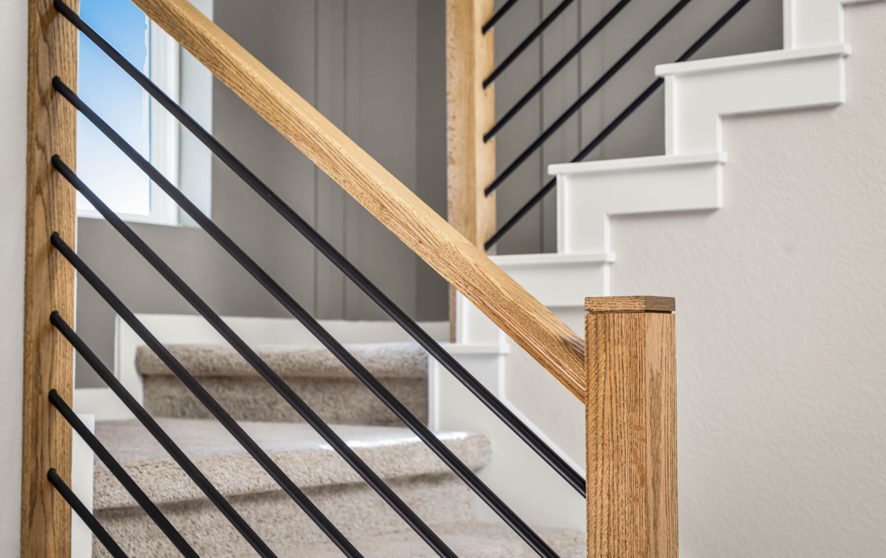 Detail Shot of Stair Railing