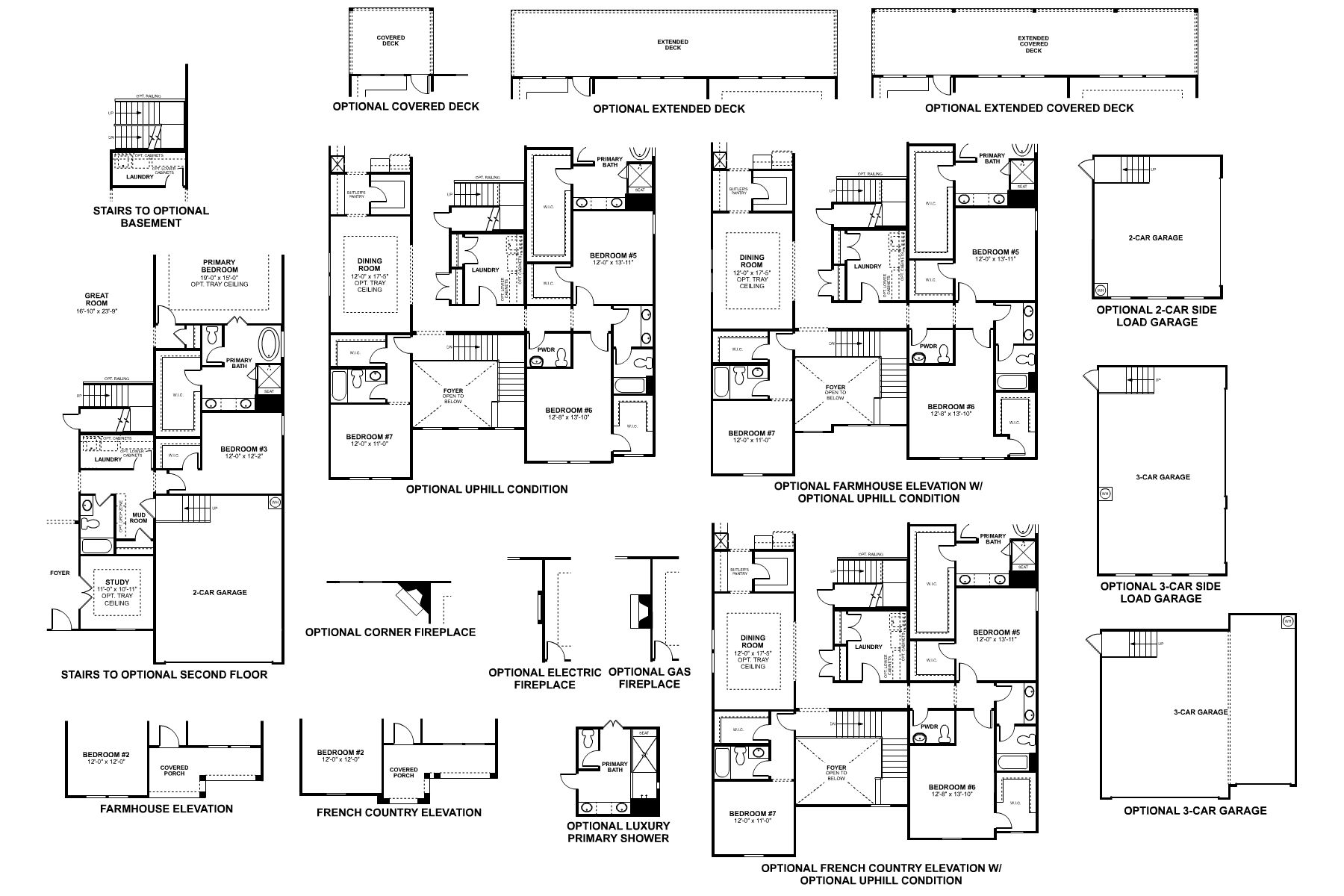 Cambridge First Floor Options