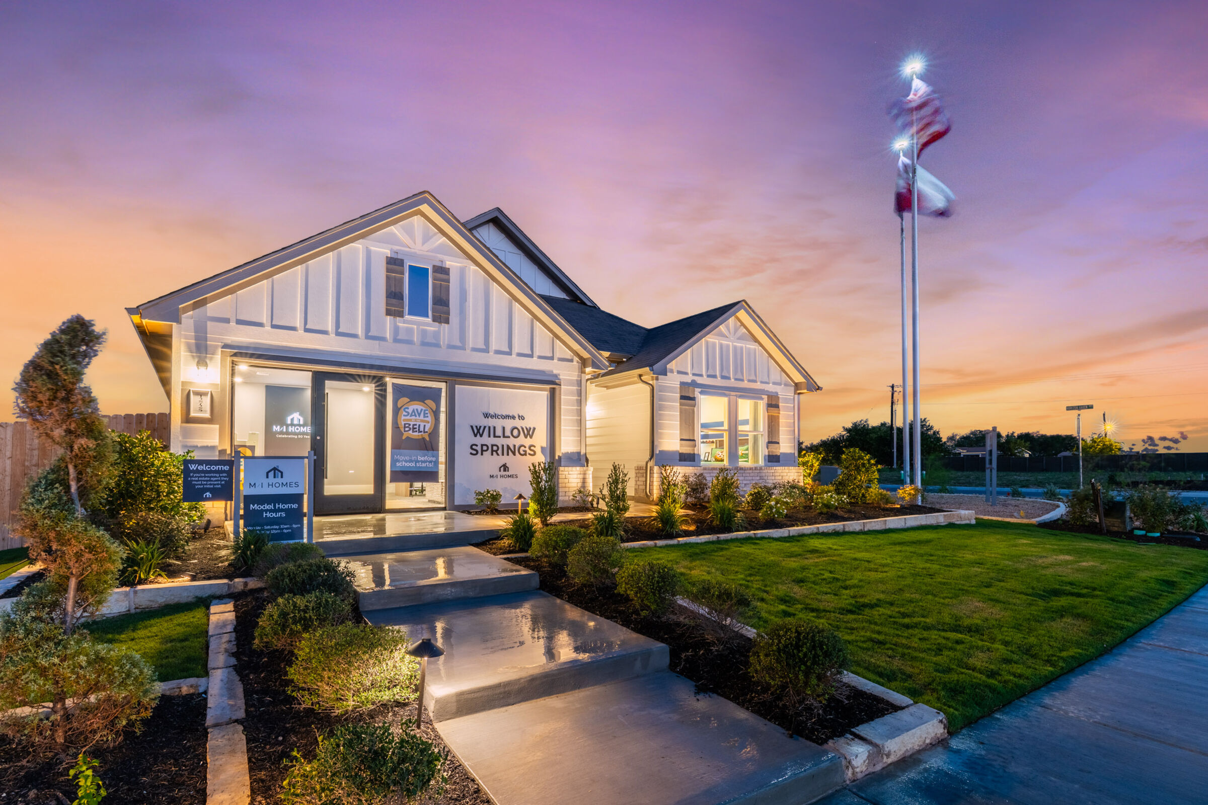 Model Home Exterior