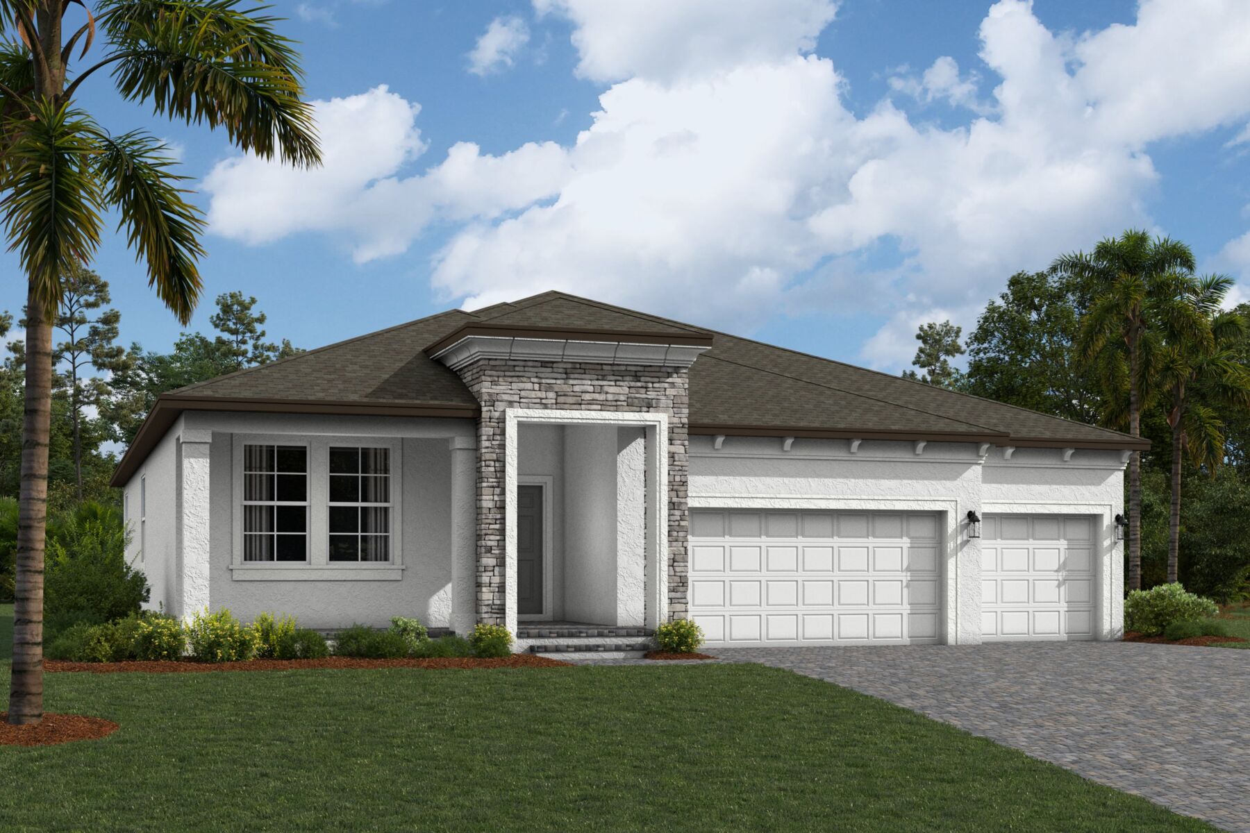 Corina III Elevation A - Harmony Ridge