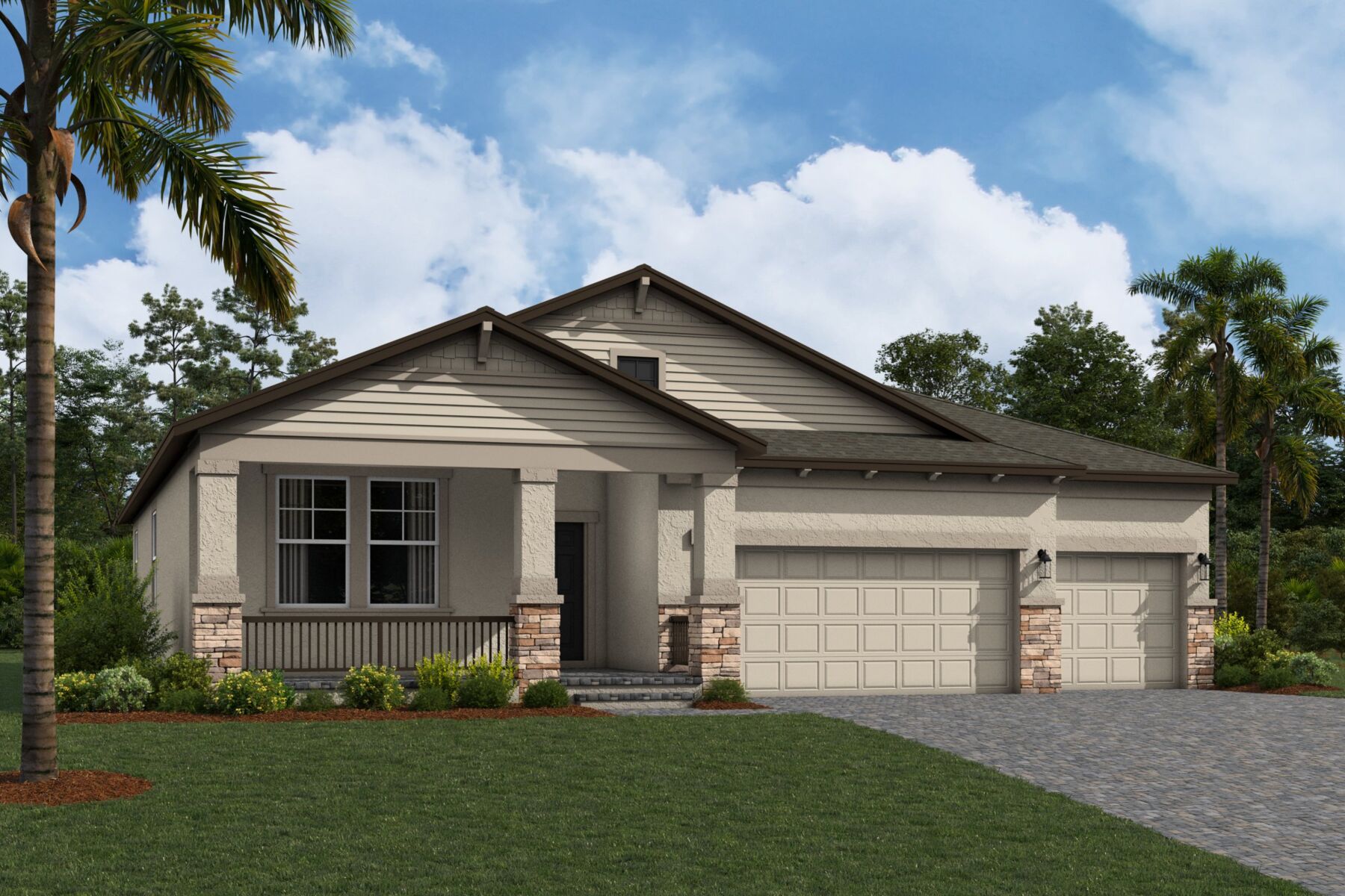 Corina III Elevation B - Harmony Ridge