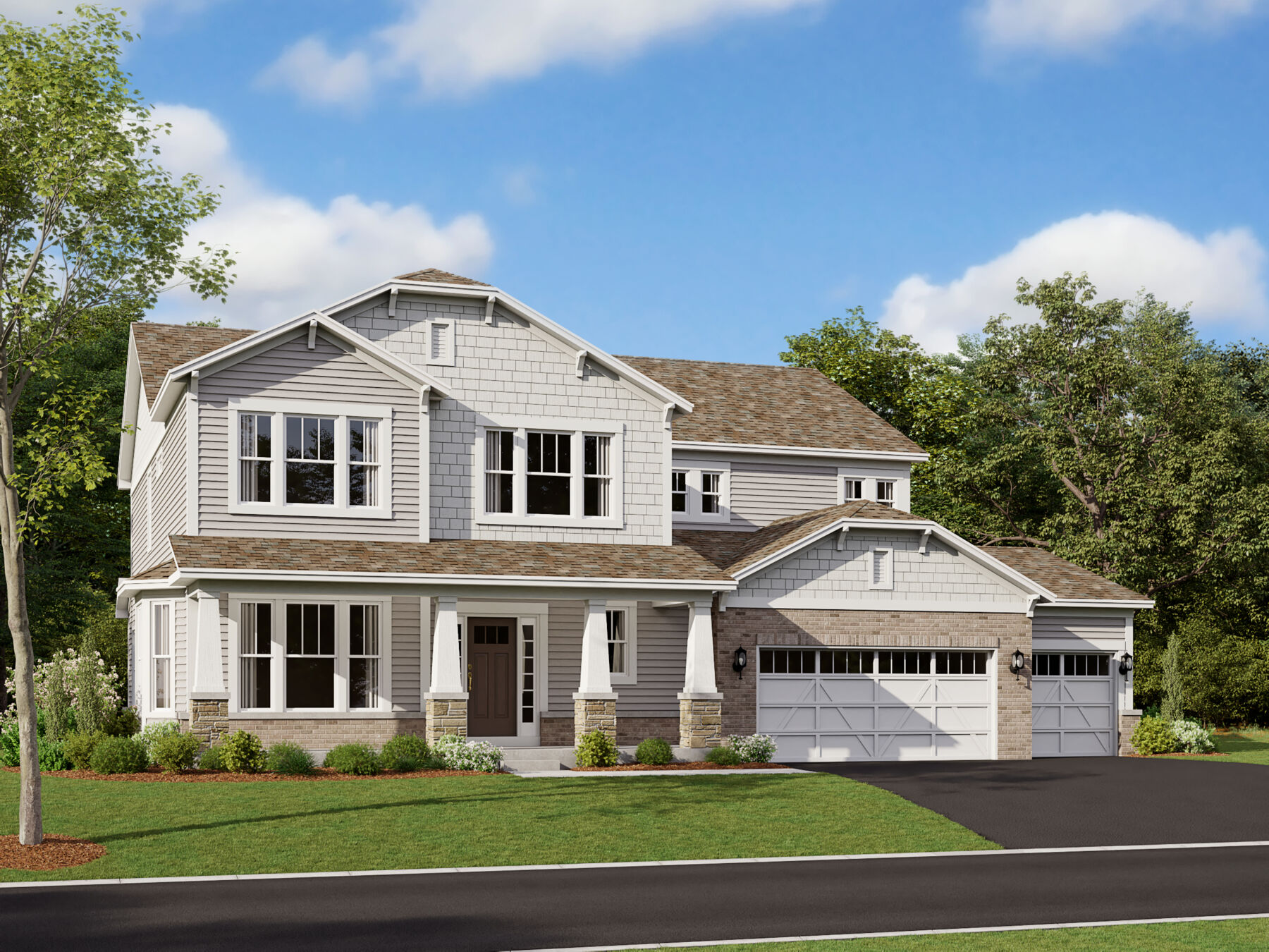 Stockwell Elevation Craftsman