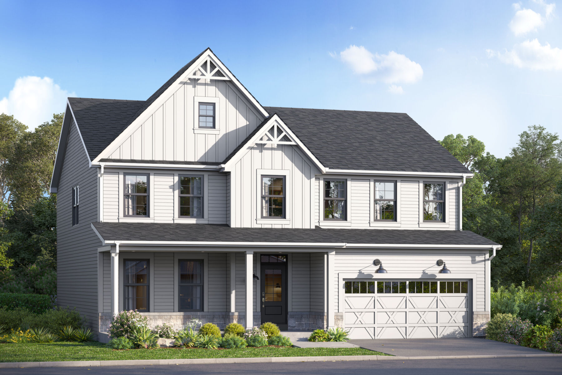 Fairchild Elevation Urban Farmhouse 