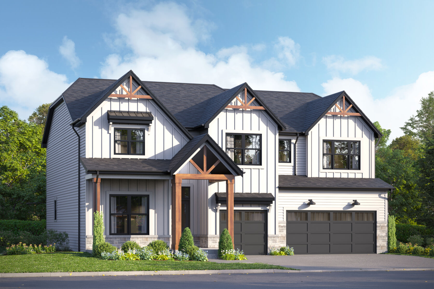 Hudson Elevation Rustic Farmhouse