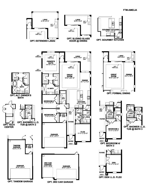 Amelia Floorplan