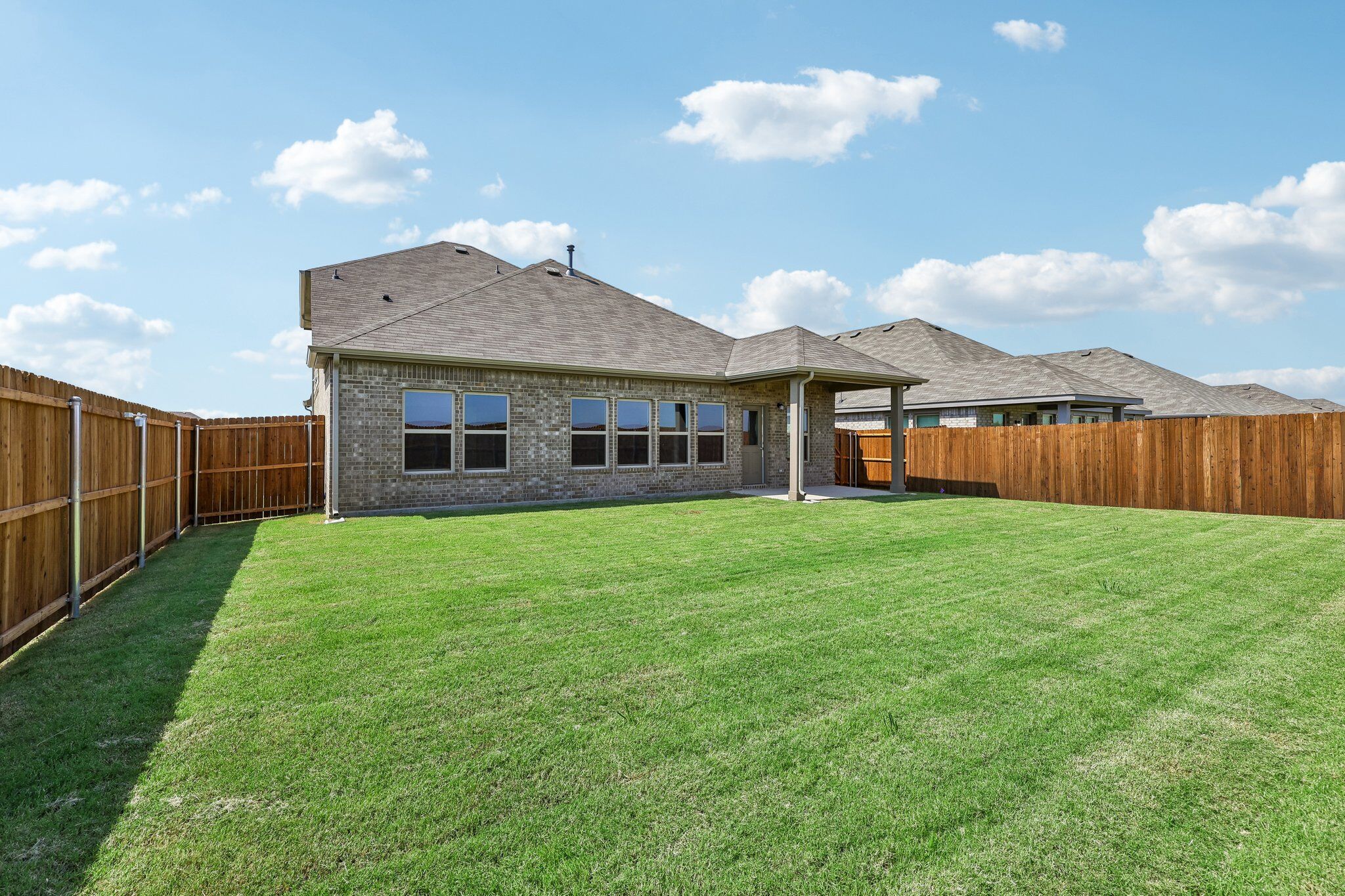 Covered patio