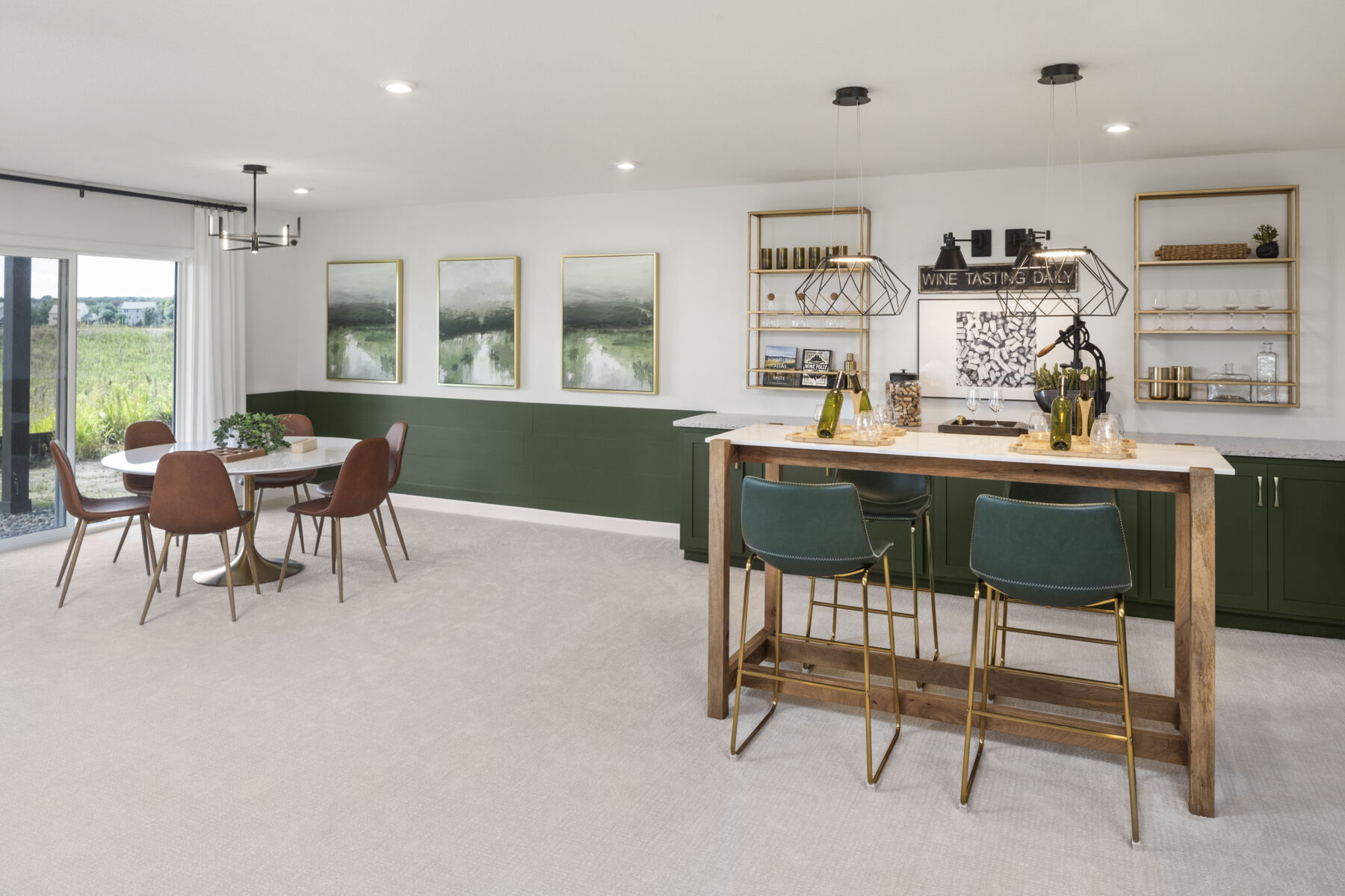 Lower Level Recreation Room