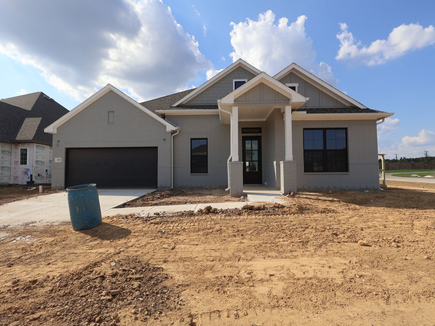 This home — photograph published by the builder
