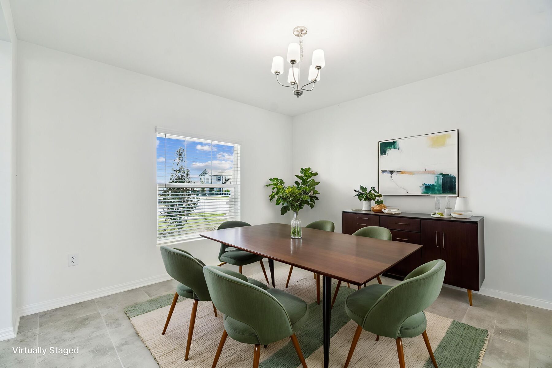 Dining Room - Virtually Staged