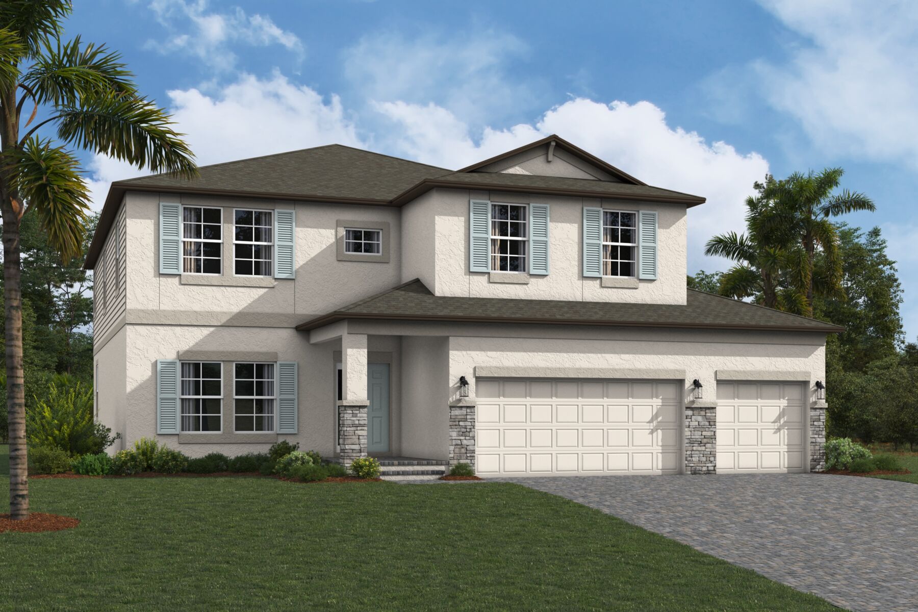Coronado III Elevation B - Harmony Ridge