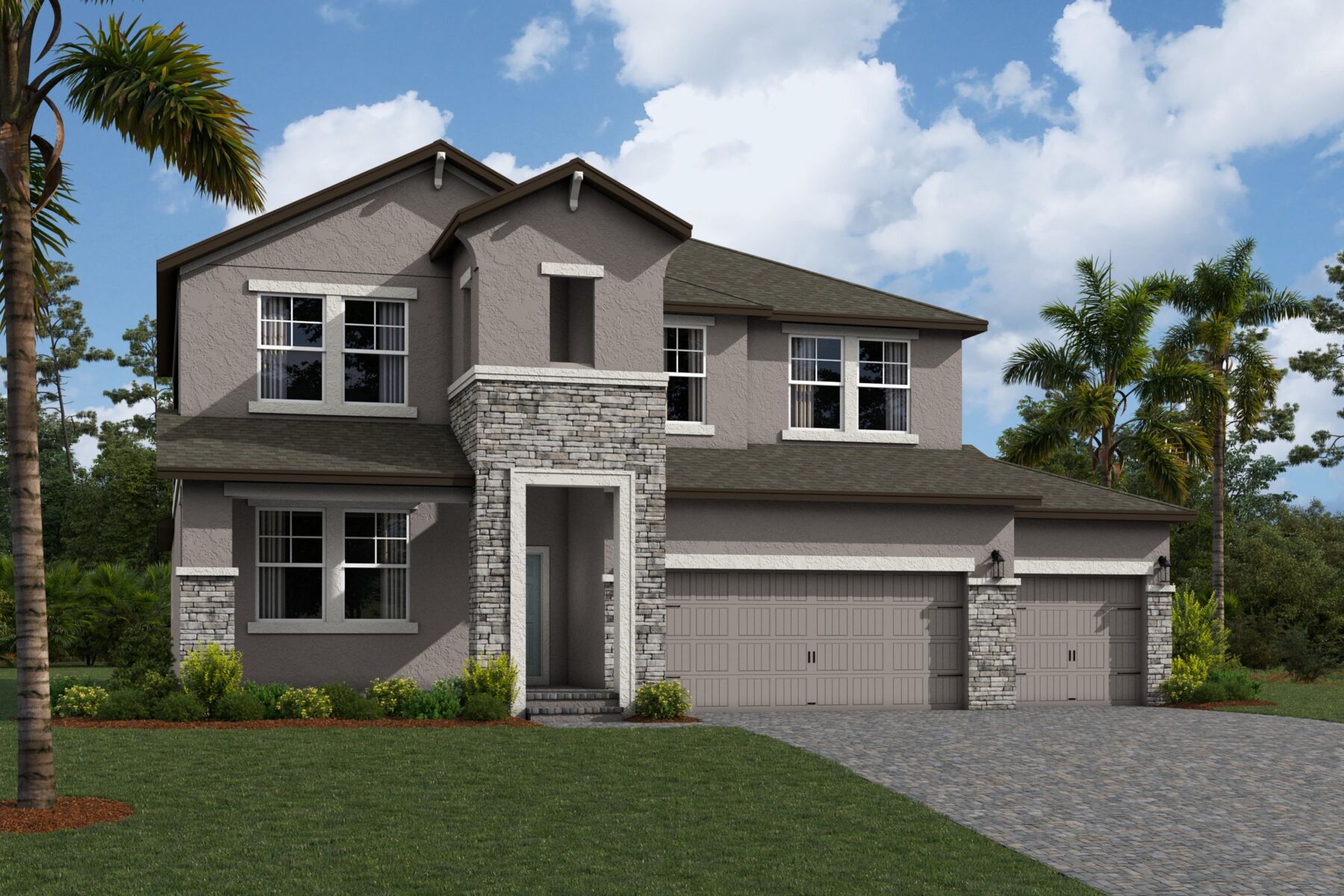 Santa Monica Elevation D - Harmony Ridge