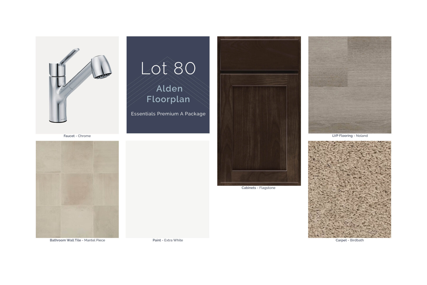Lot 80 Selection Sheet
