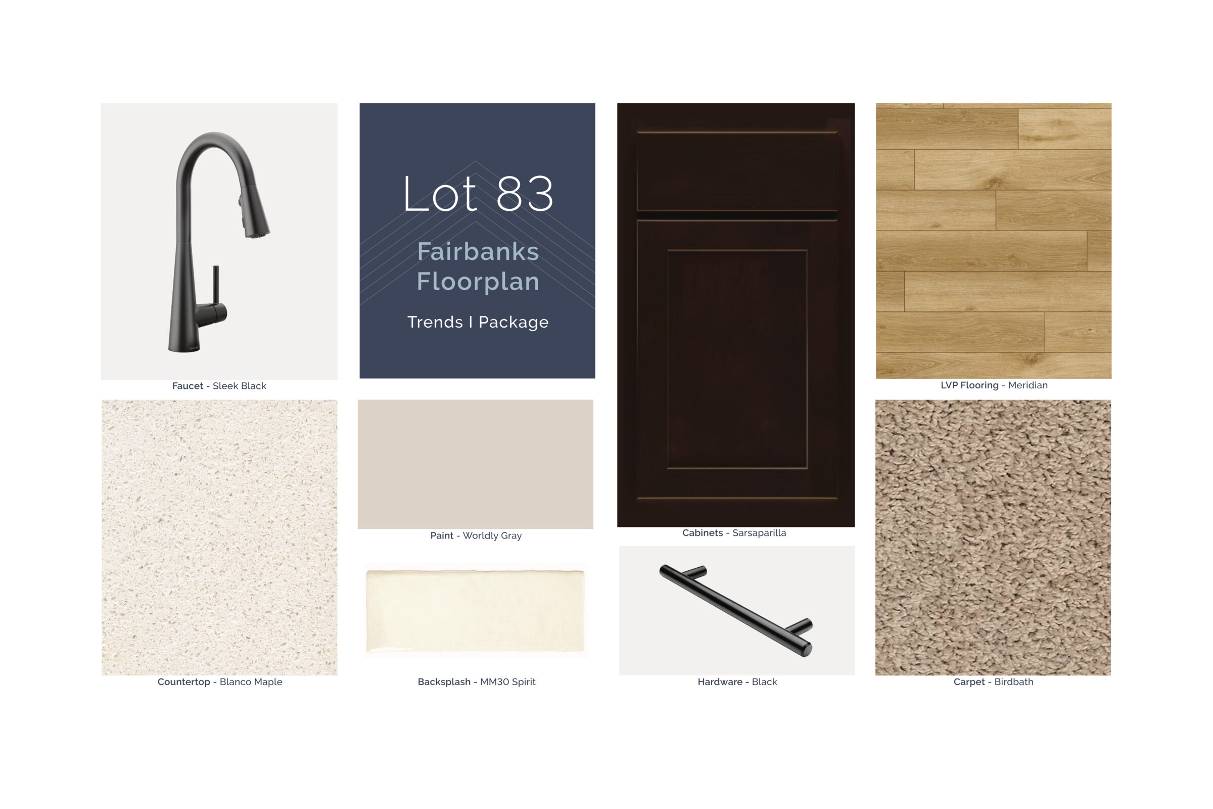 Lot 83 Selection Sheets