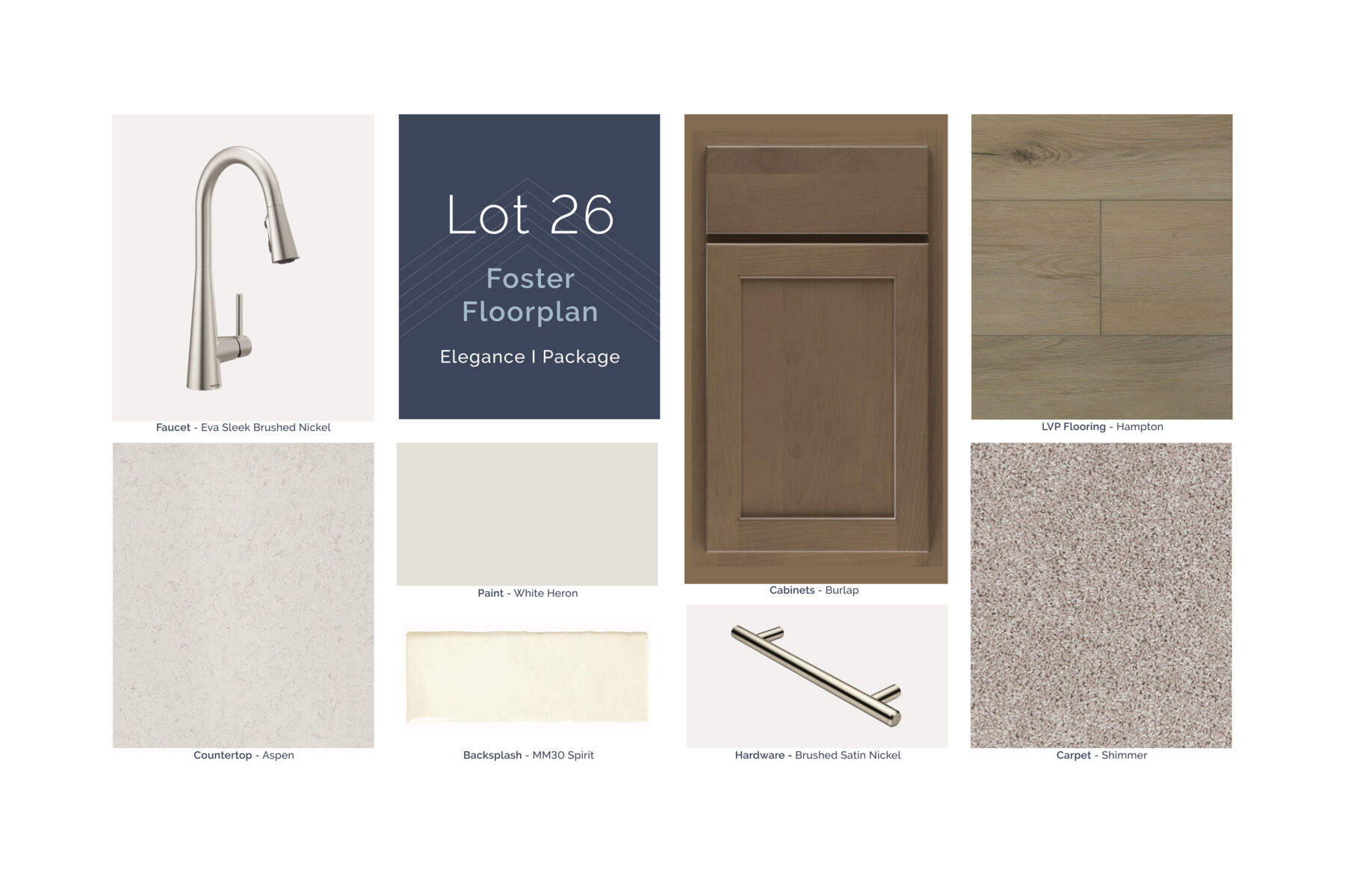 Lot 26 Selection Sheet