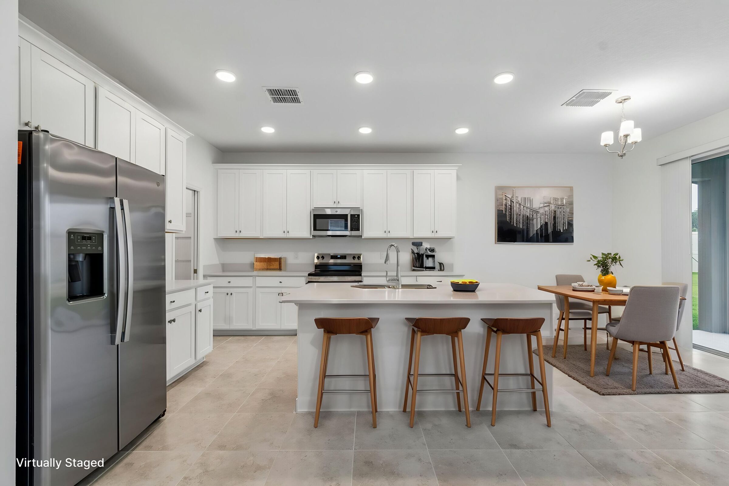 Kitchen - Virtually Staged