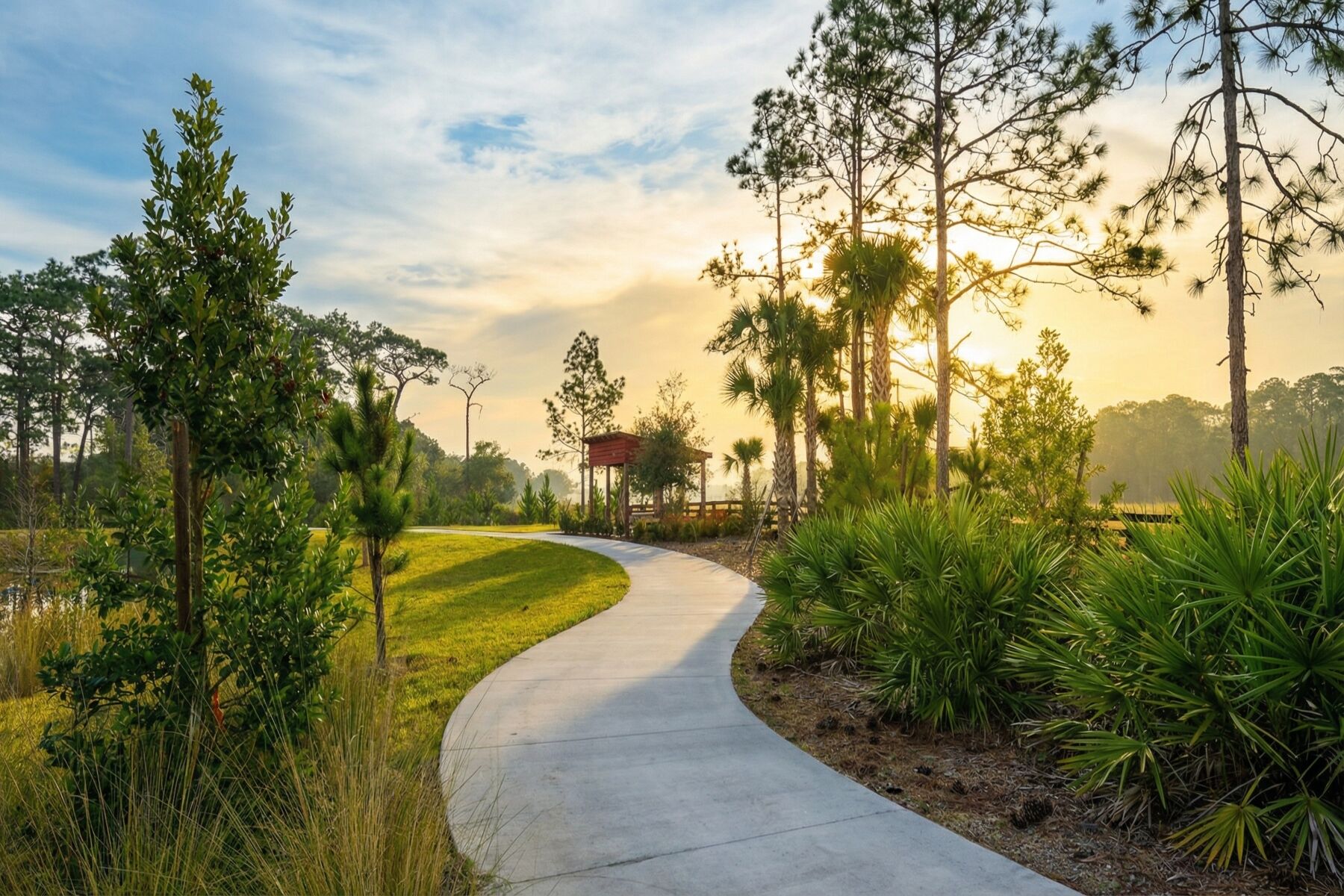 Center Lake on the Park