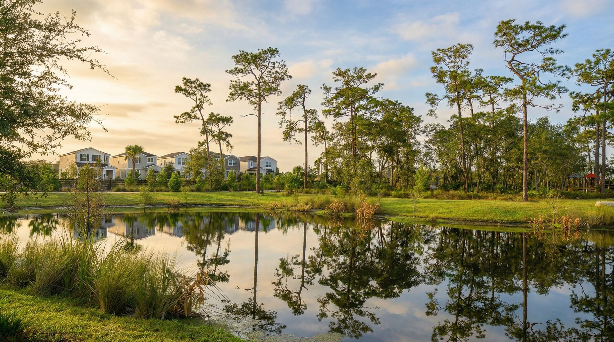 Center Lake on the Park