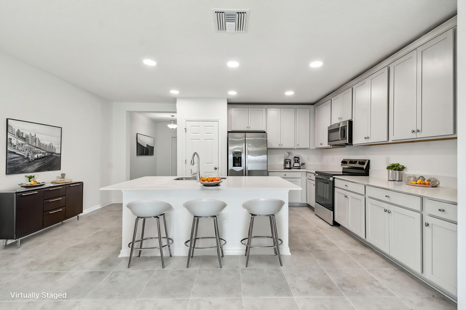 Kitchen - Virtually Staged