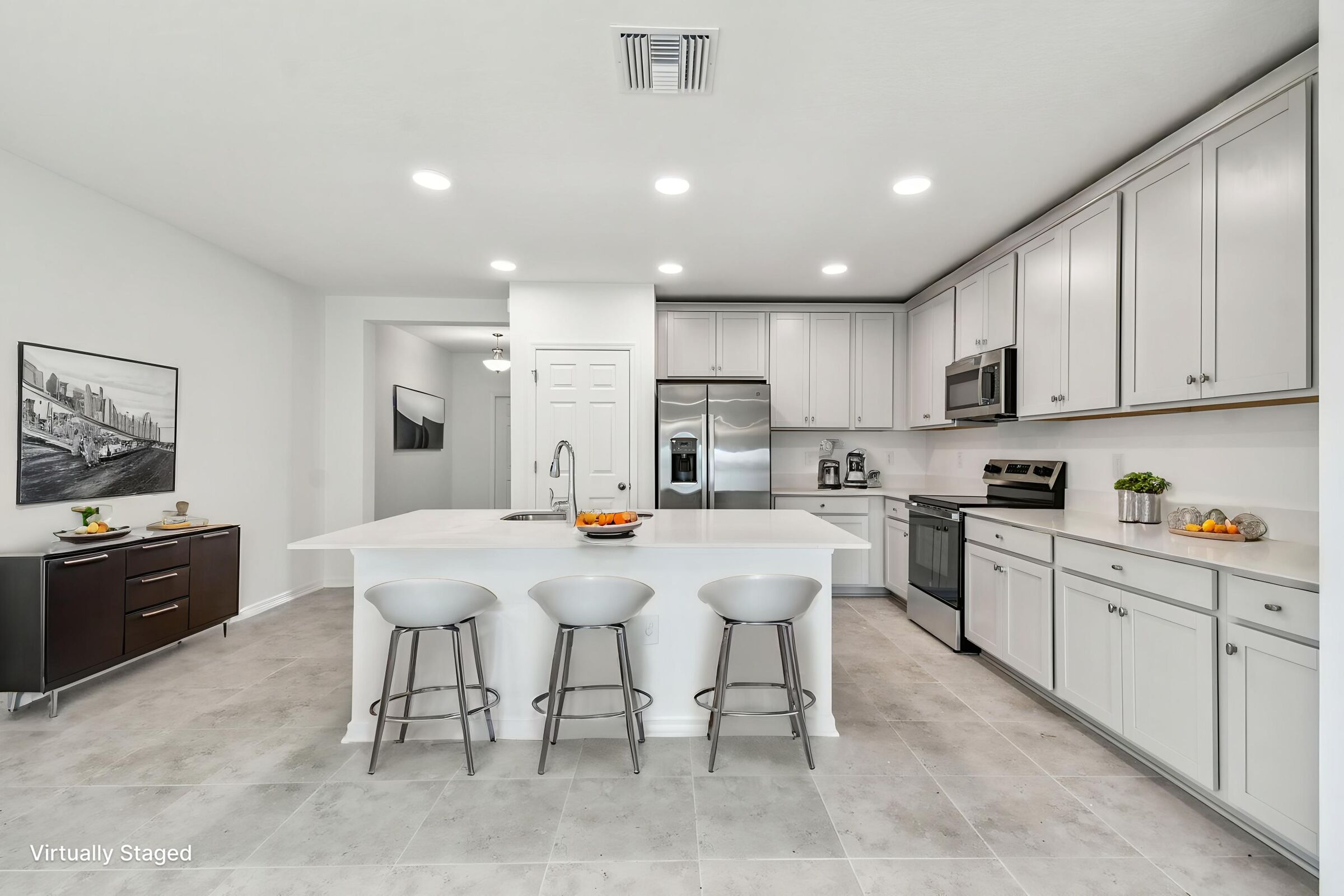 Kitchen - Virtually Staged