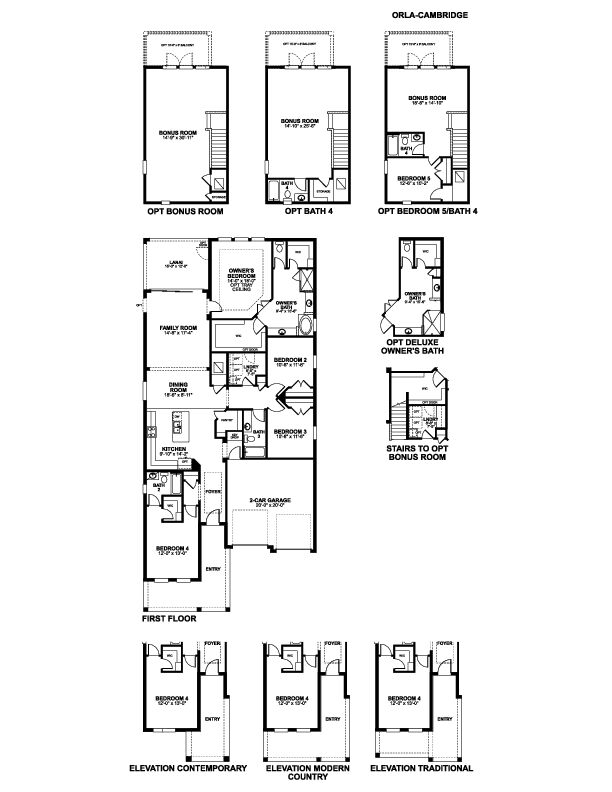 Cambridge Floorplan