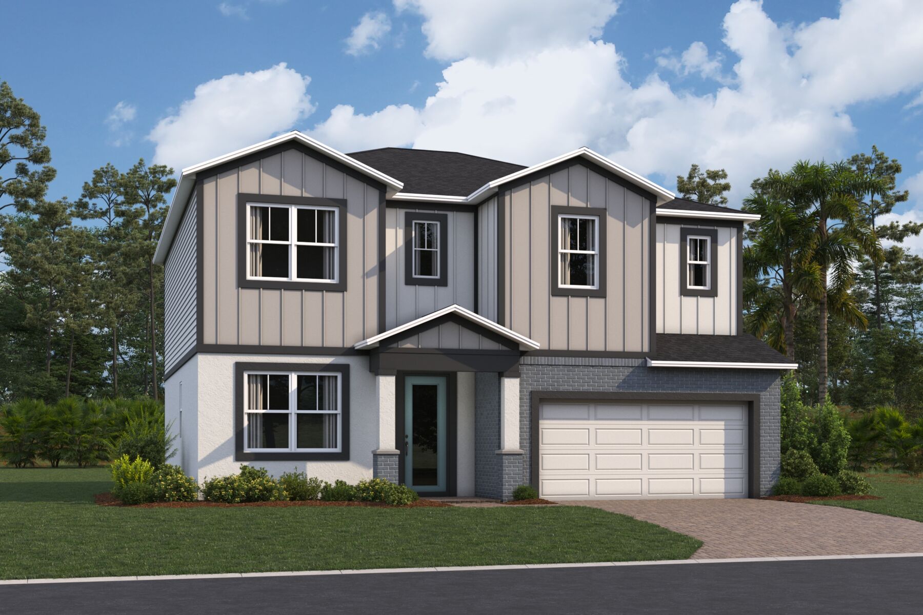 Santa Barbara II Elevation  Moderncountry