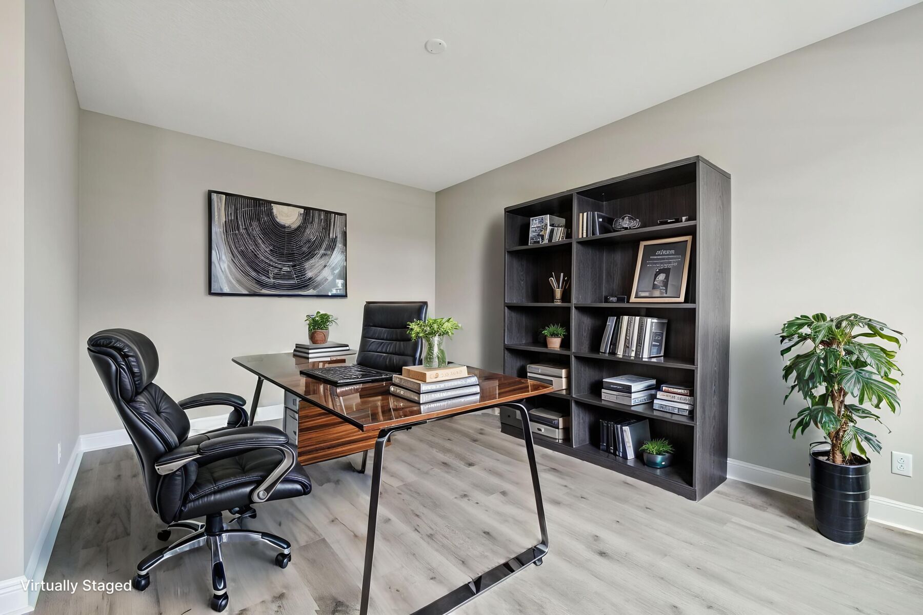 Den - Virtually Staged