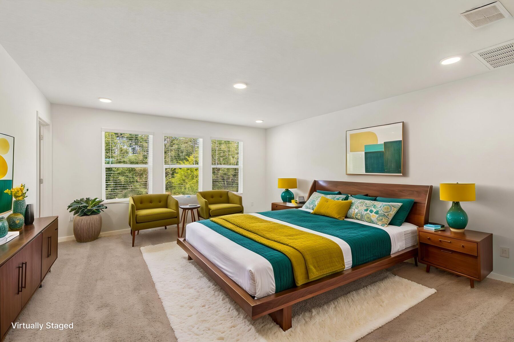 Owner's Suite - Virtually Staged
