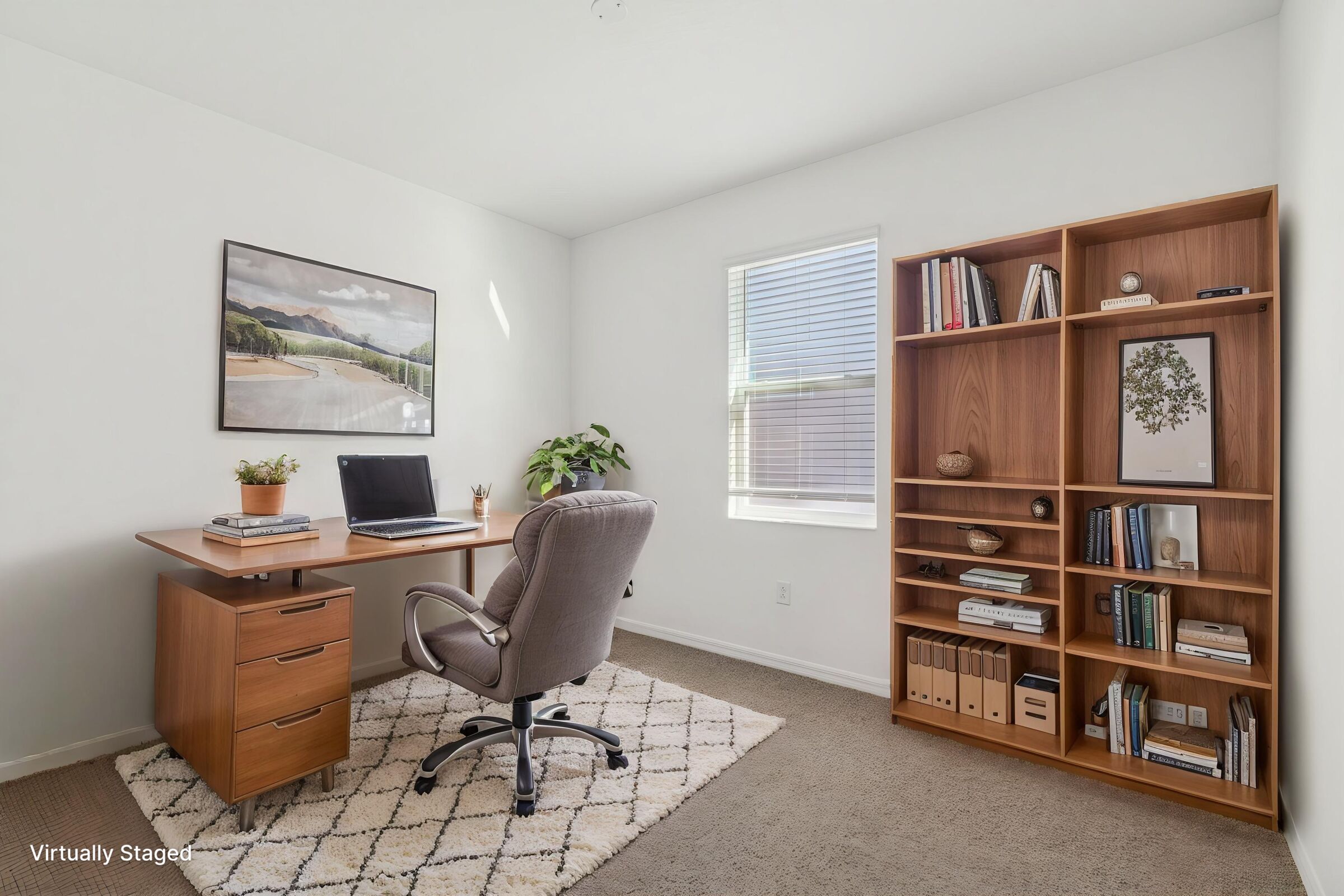 Den - Virtually Staged