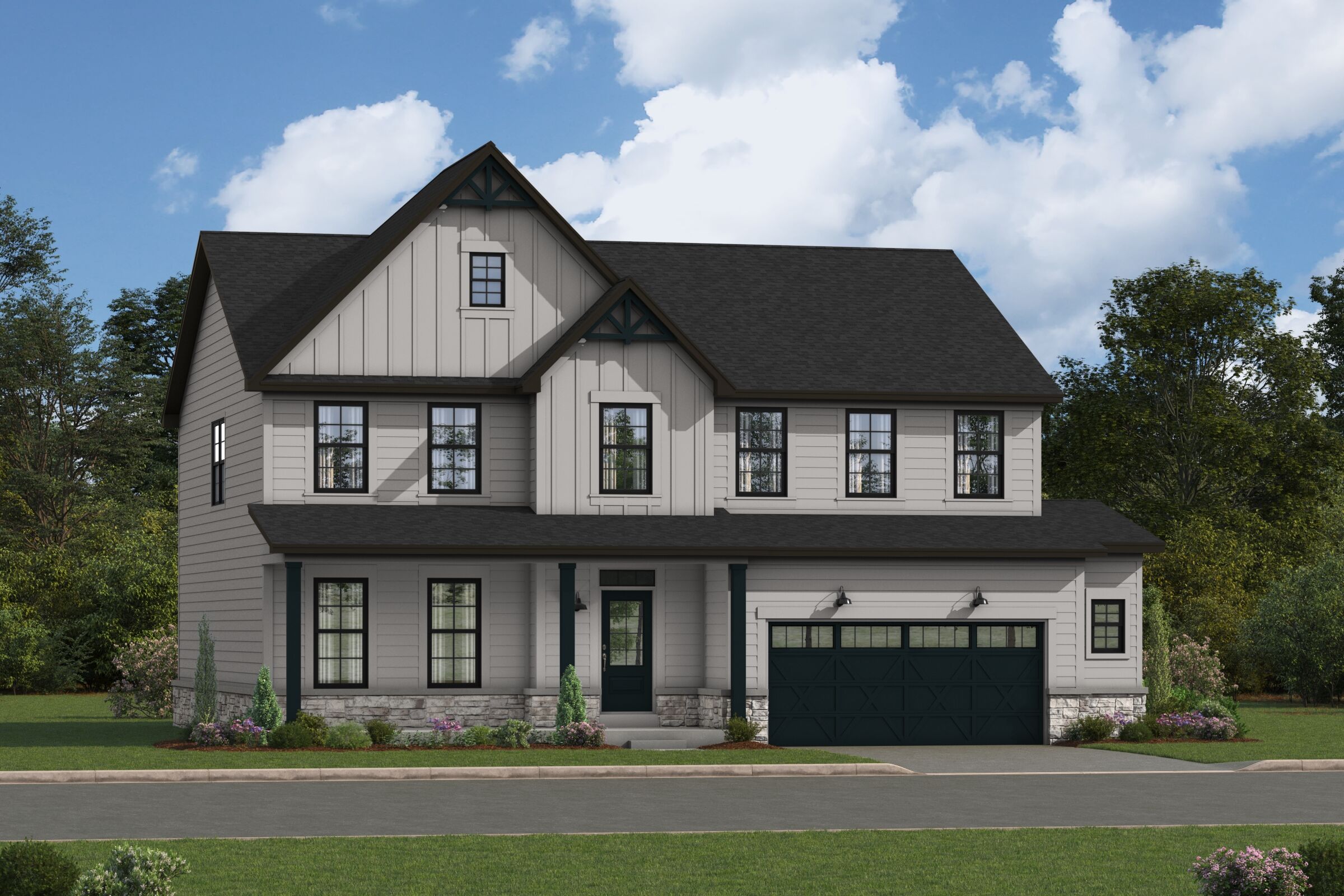 Fairchild Elevation Urban Farmhouse