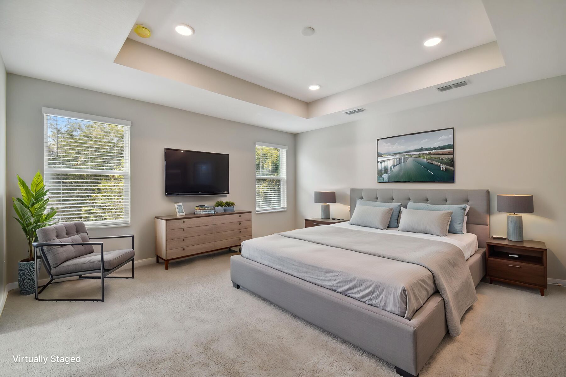 Owner's Suite - Virtually Staged