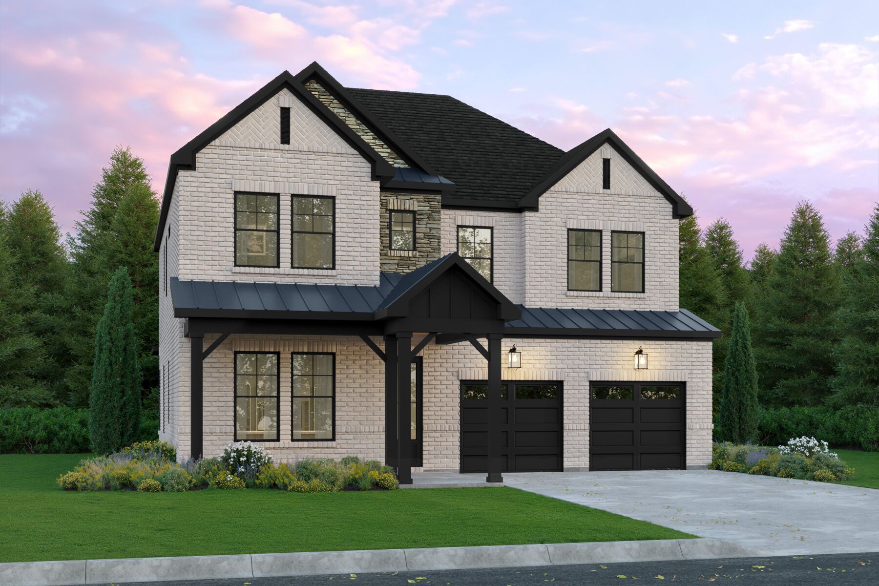 Poplar Elevation B